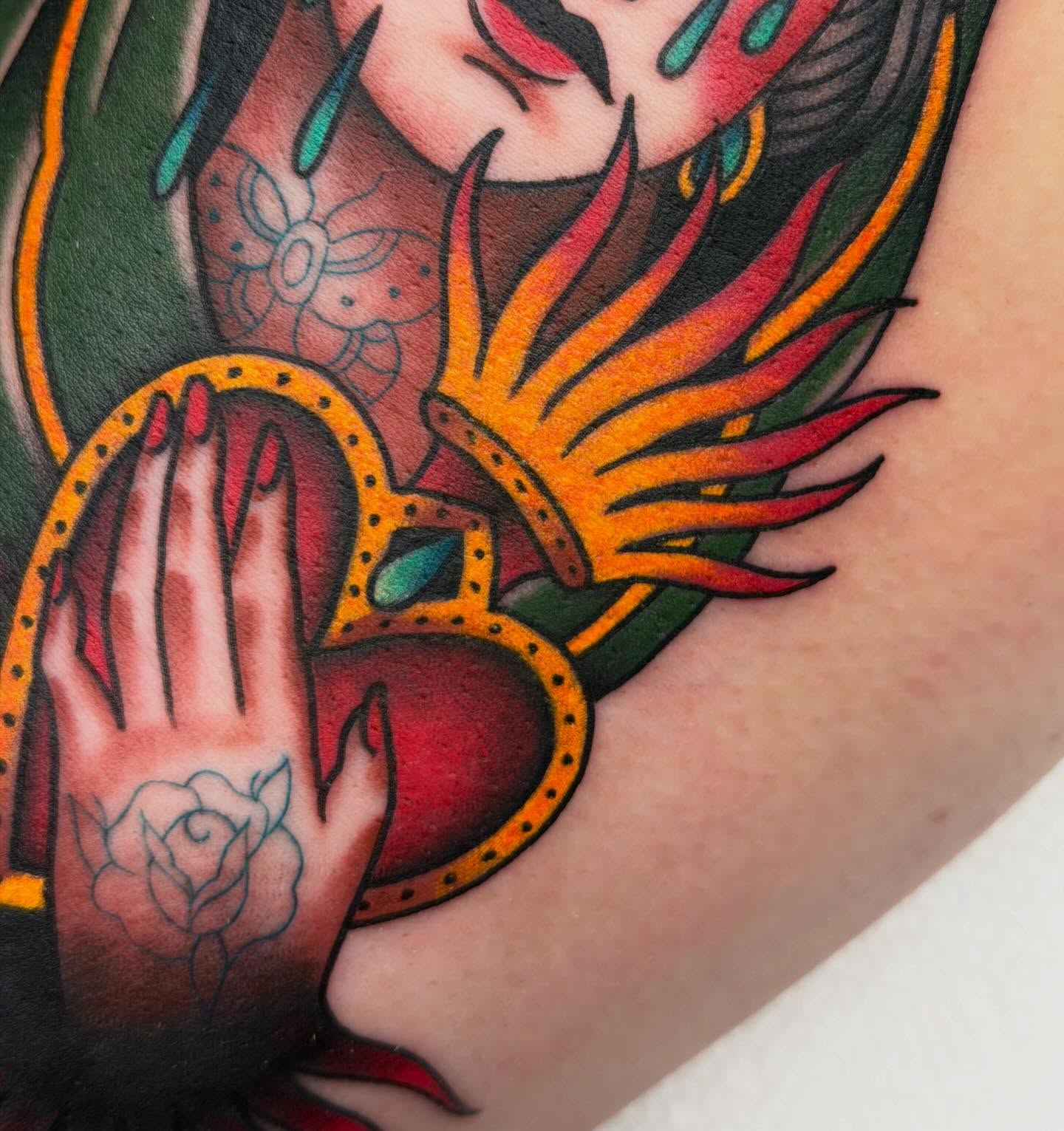Tattoo by @senemtattooer — american_traditional