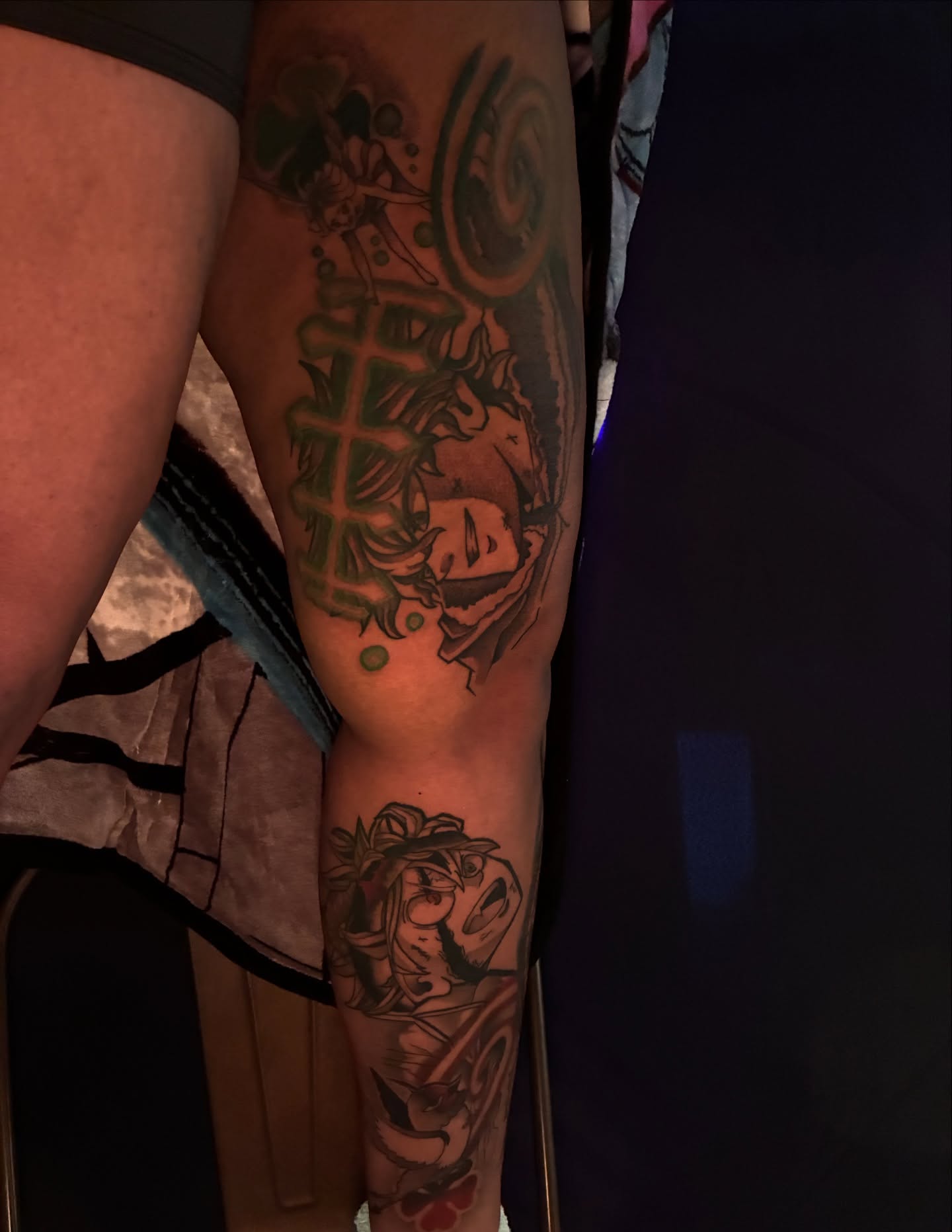 Tattoo by @strangecxncept — anime