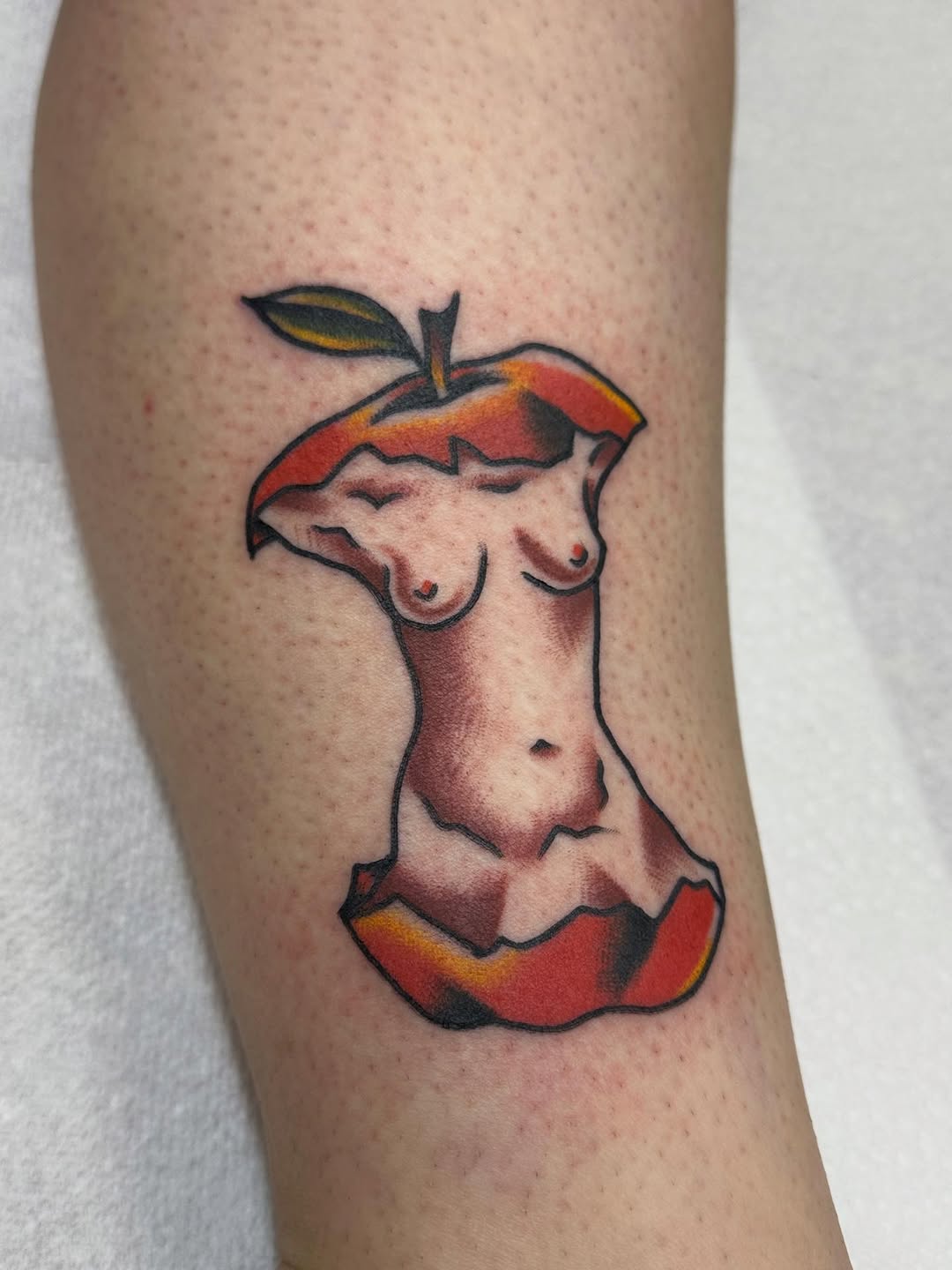 Tattoo by @hannaheddytattoo — neo_traditional, trash_polka