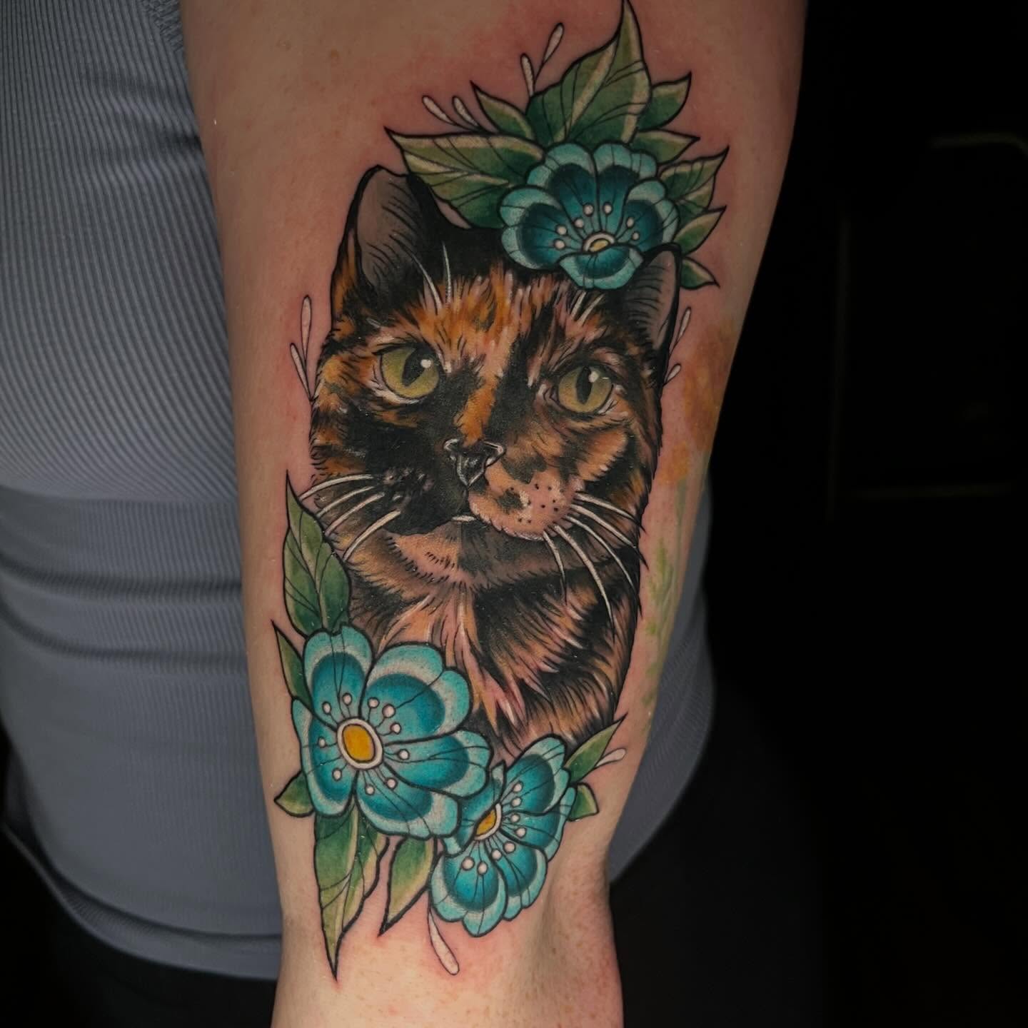 Tattoo by @oliviawhantattoos — american_traditional, realism