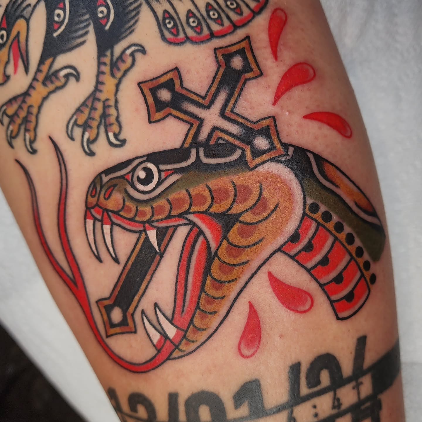 Tattoo by @adambarnestattooer โ american_traditional