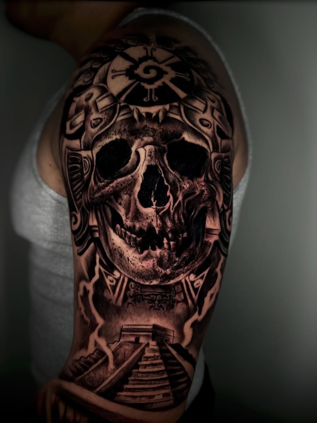 Tattoo by @diegoaravenatatuajes — realism, black_and_grey