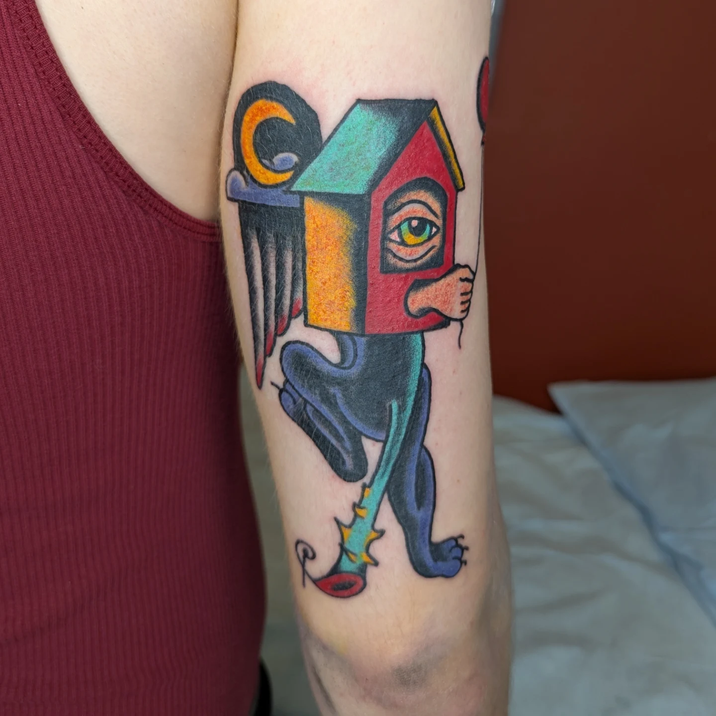 Tattoo by @bardtattoos — geometric