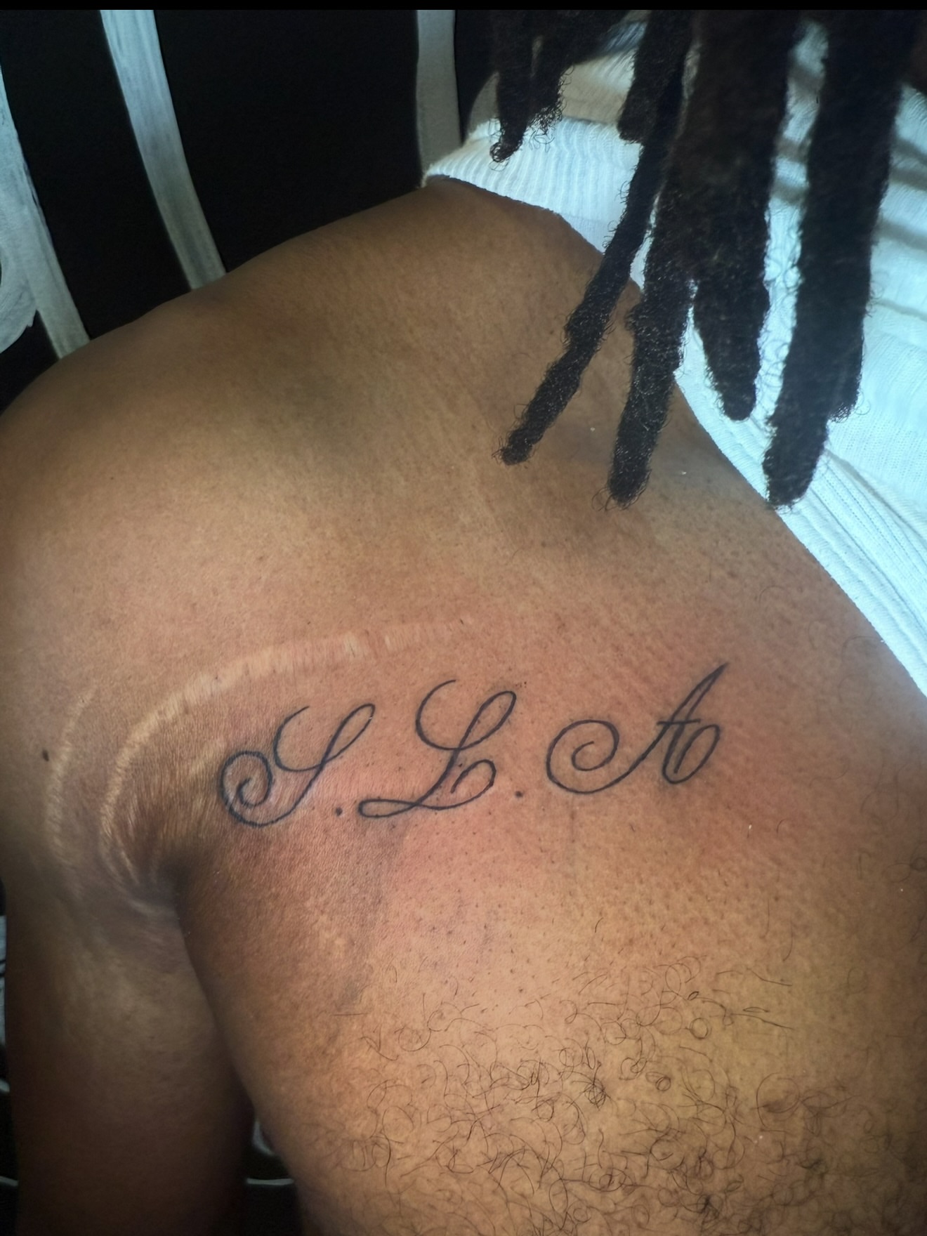 Tattoo by @antgot1nk — lettering_script