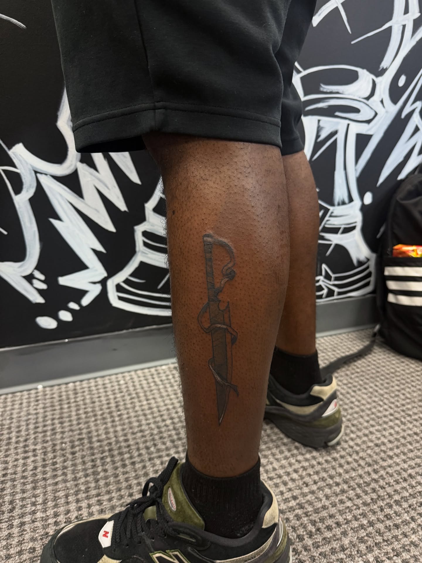 Tattoo by @antgot1nk — black_and_grey