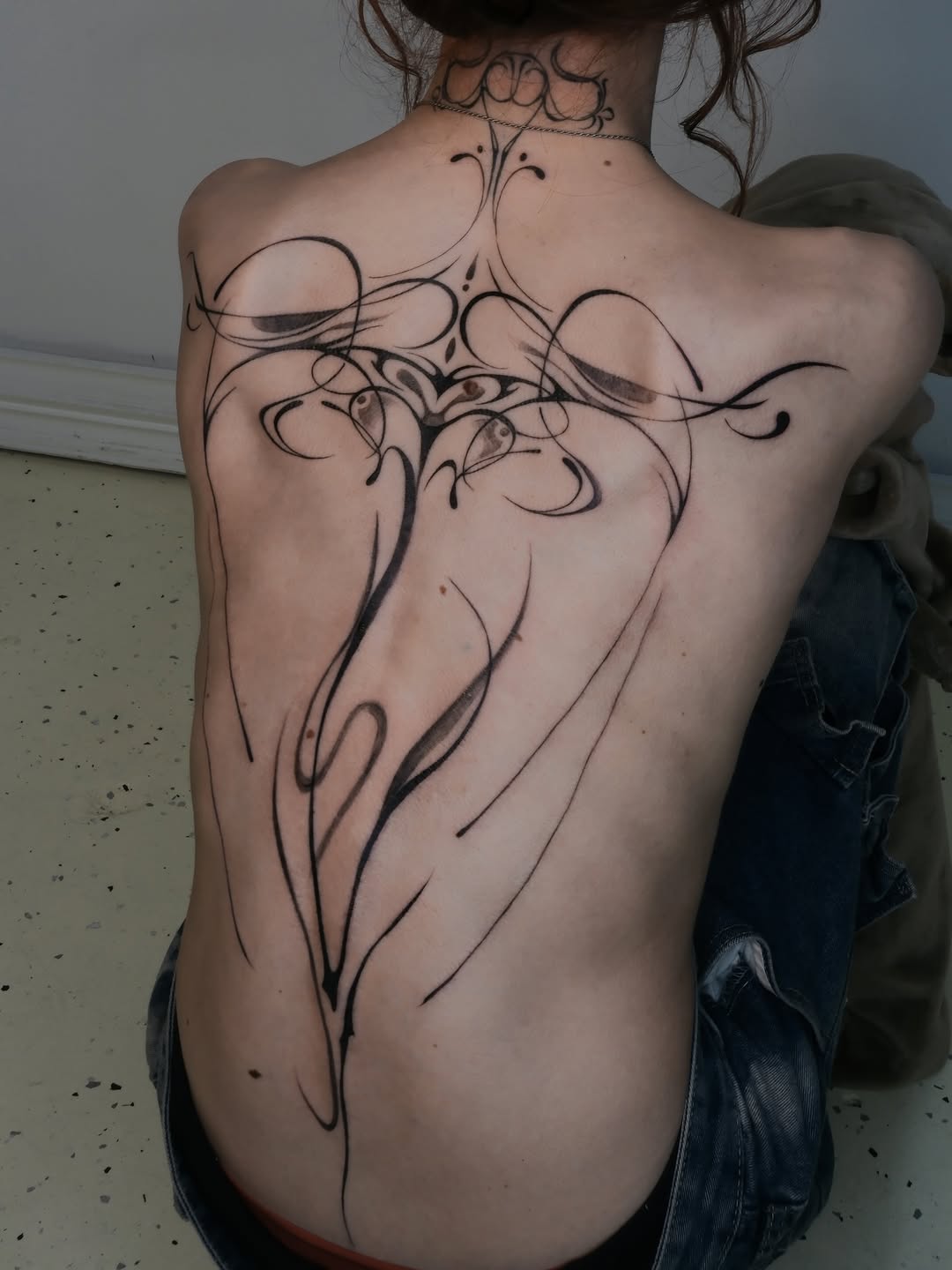 Tattoo by @maimaitatt — blackwork, ornamental