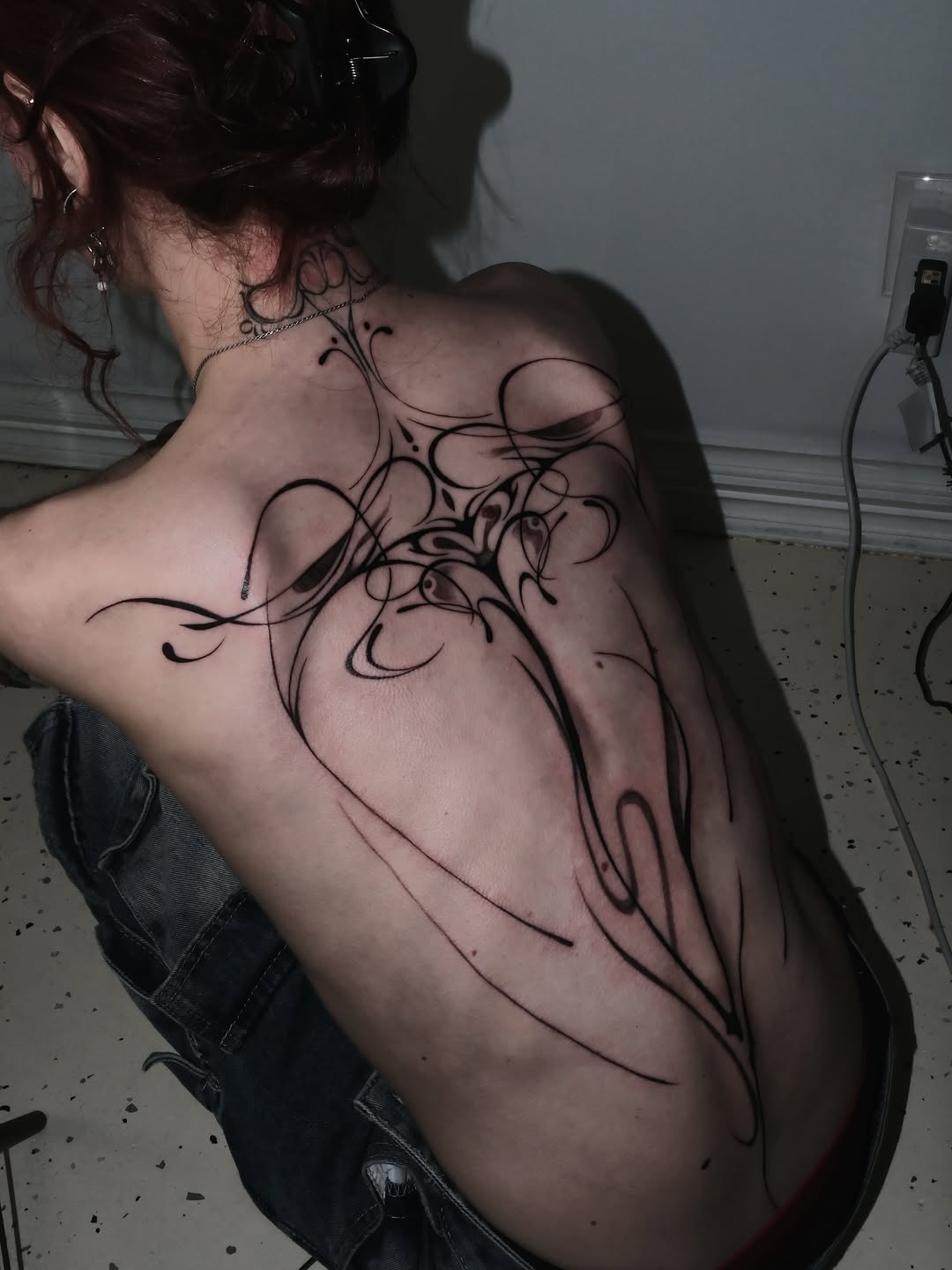 Tattoo by @maimaitatt — blackwork, ornamental