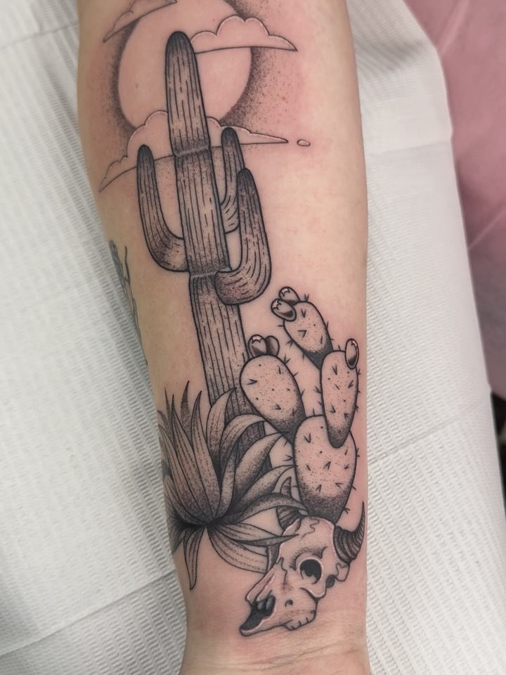 Tattoo by @sierrahiddleson — black_and_grey, realism