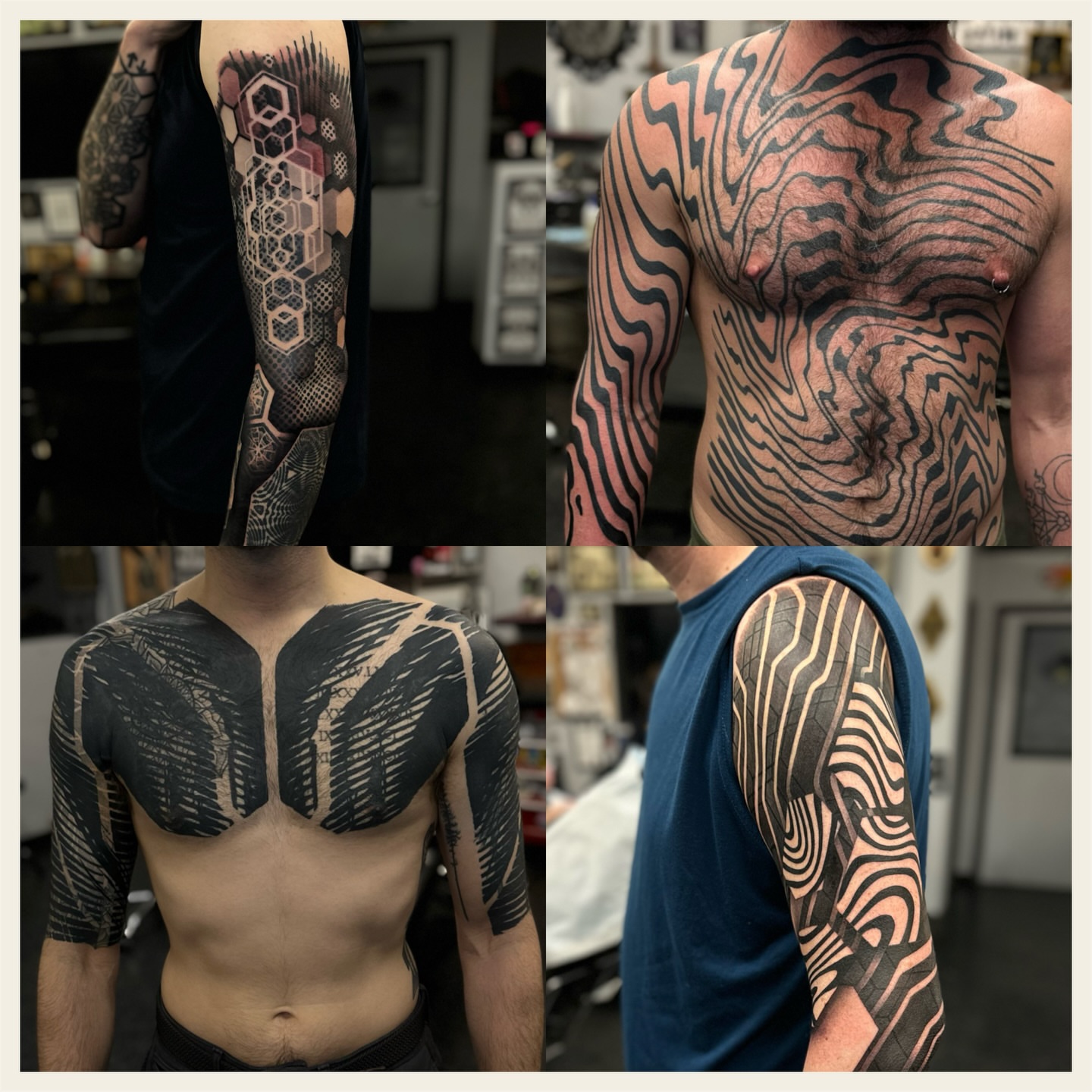 Tattoo by @cassadybell — geometric