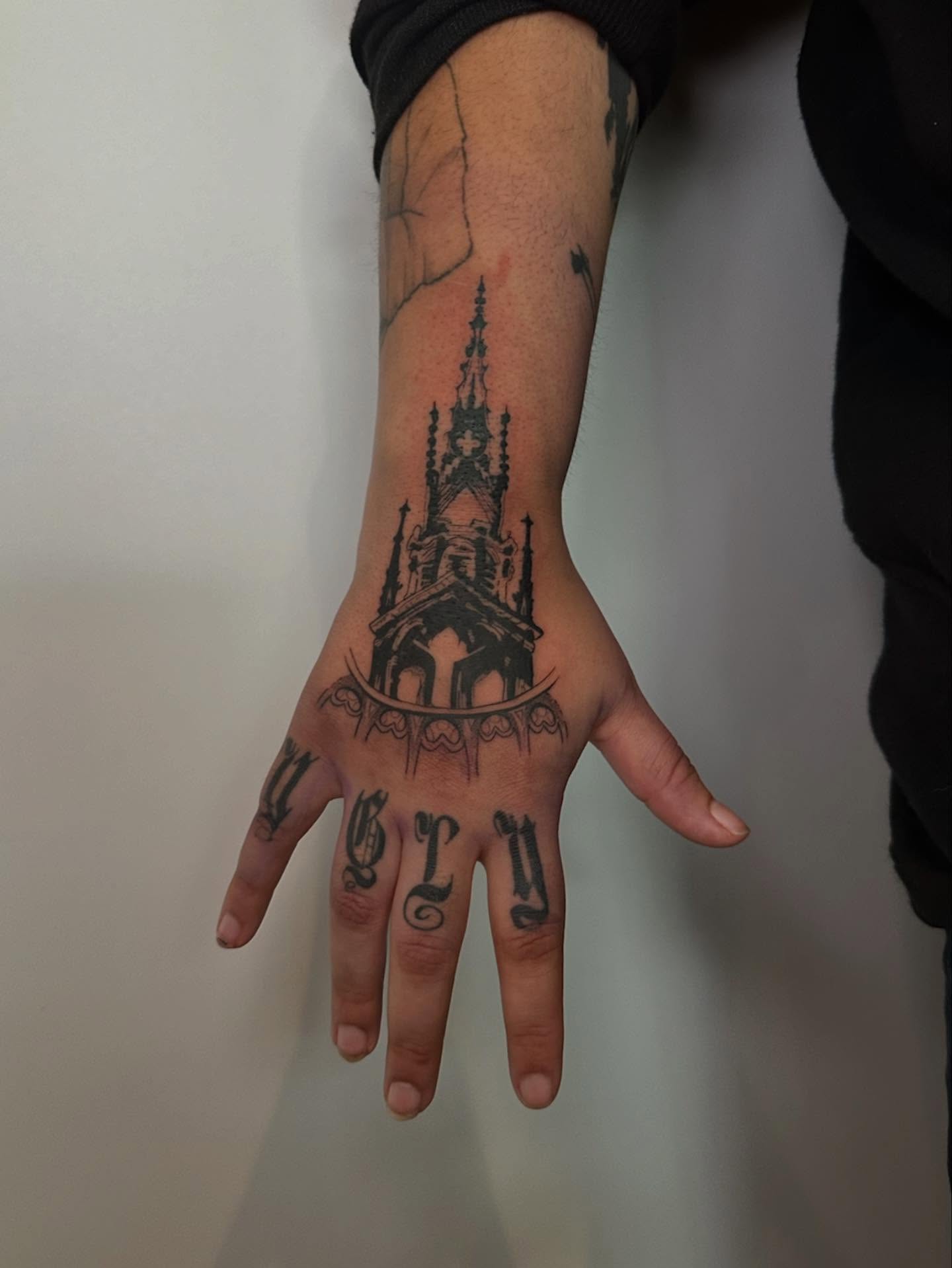 Tattoo by @nimimatattoo — black_and_grey