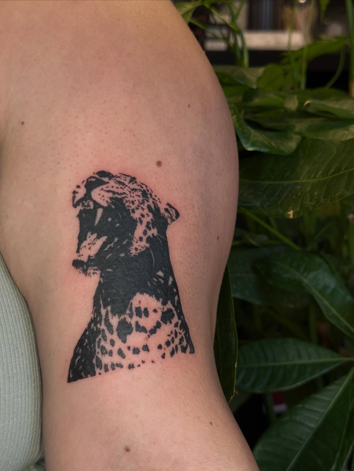 Tattoo by @blackstatictattoos — black_and_grey