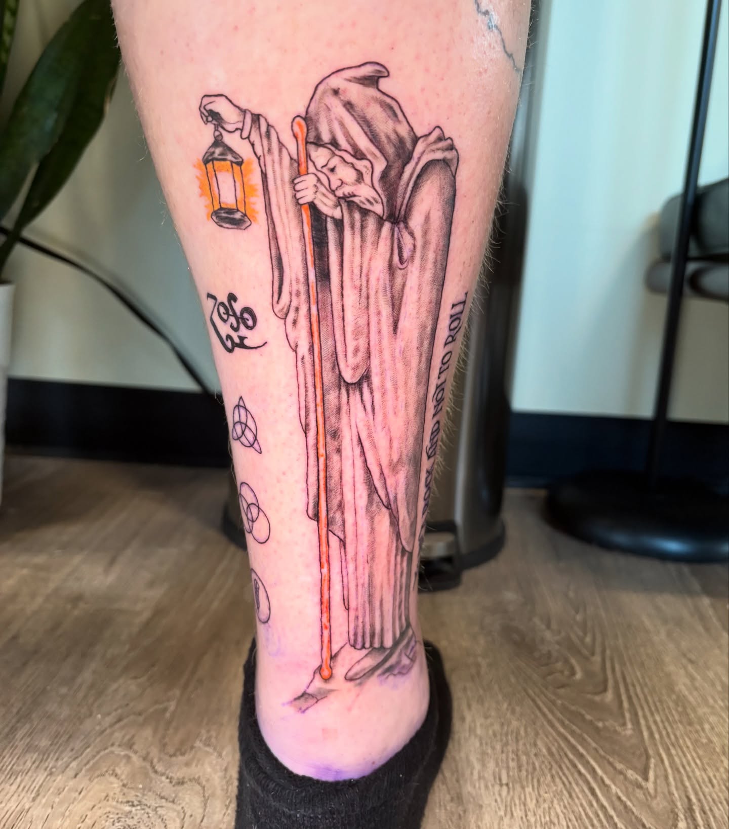 Tattoo by @slupo_tattoo — black_and_grey