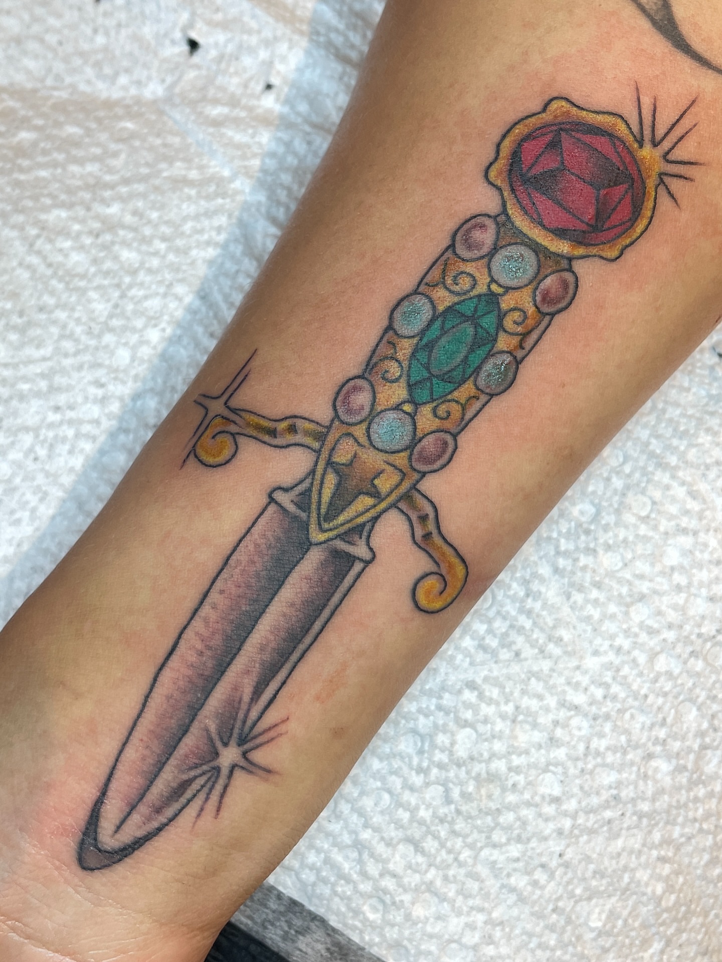Tattoo by @julietattoos — american_traditional