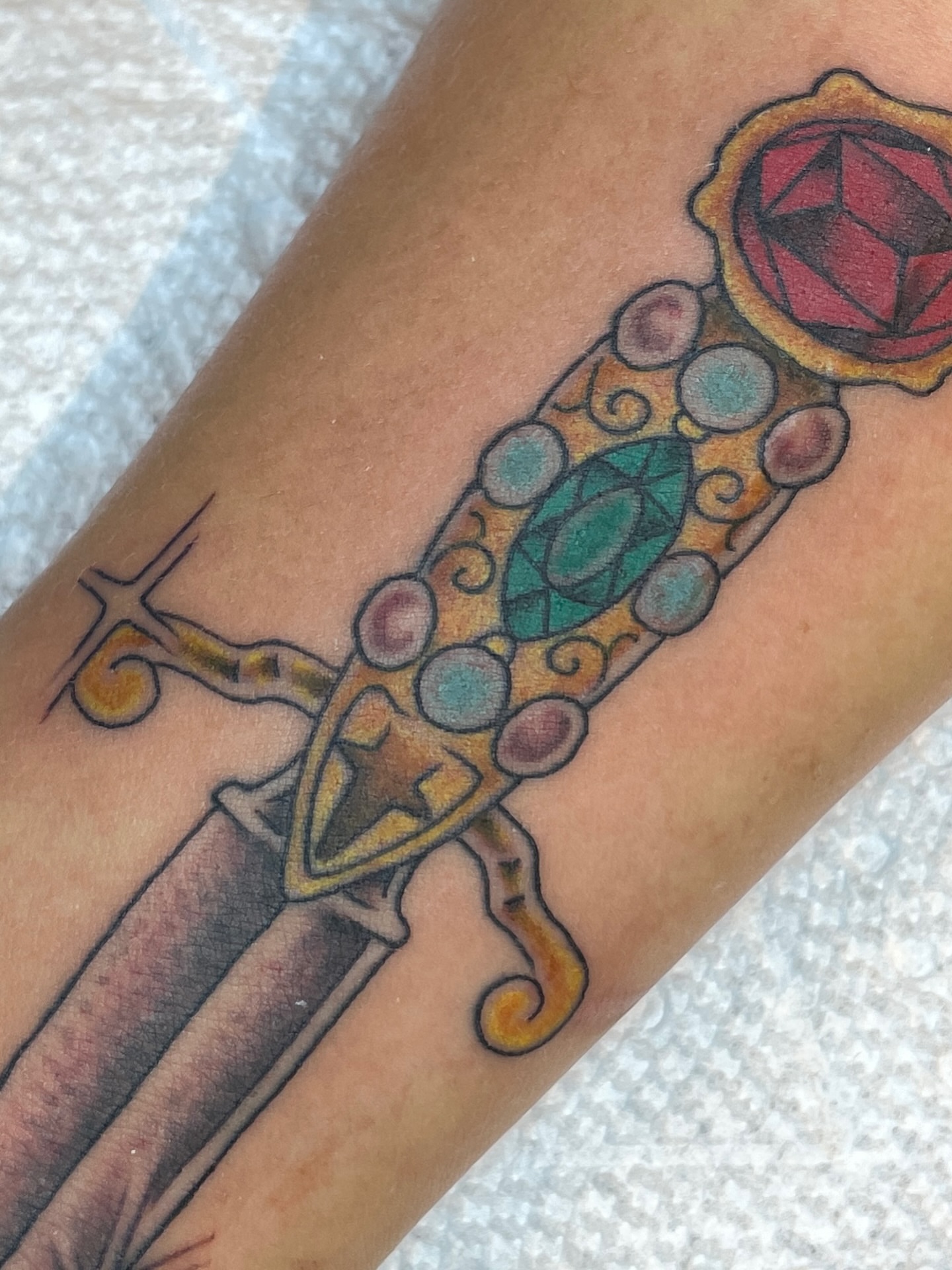Tattoo by @julietattoos — geometric