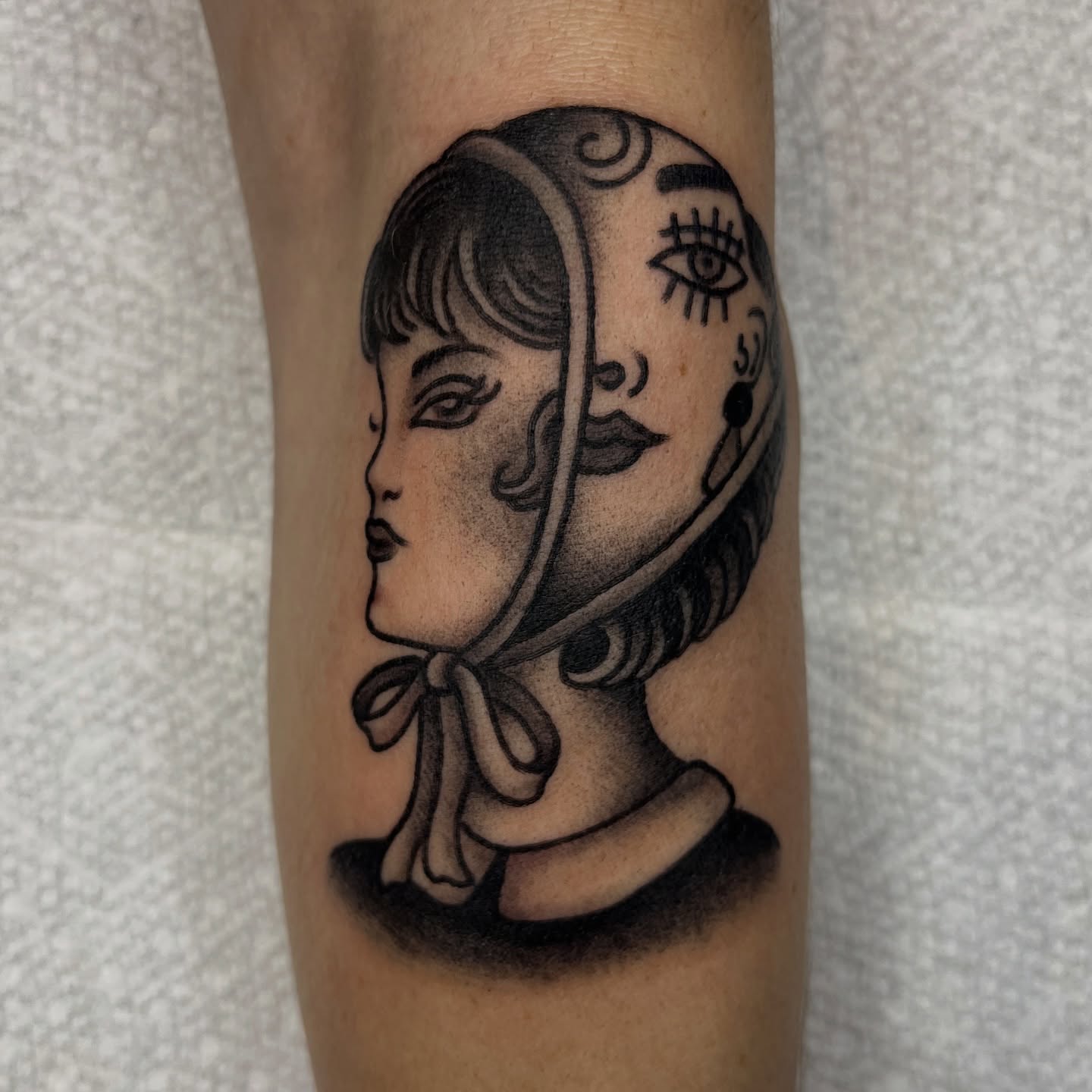 Tattoo by @bodymemory_ — black_and_grey, realism