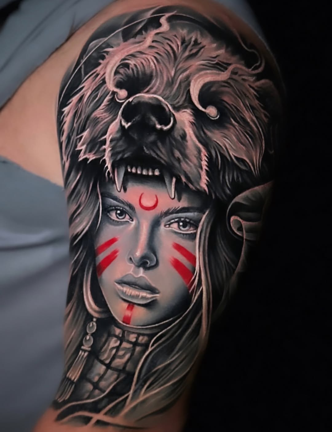 Tattoo by @dgtatts — realism, black_and_grey