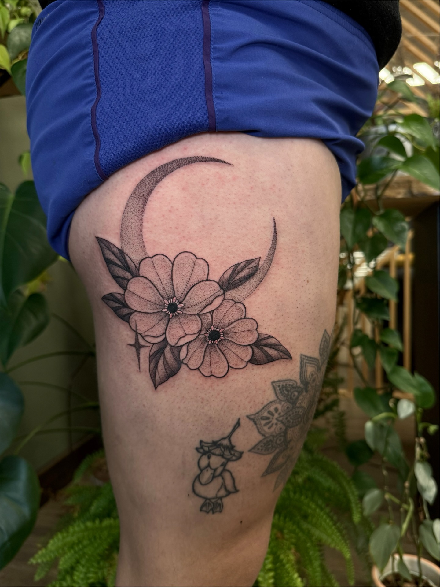 Tattoo by @copaceticink — black_and_grey