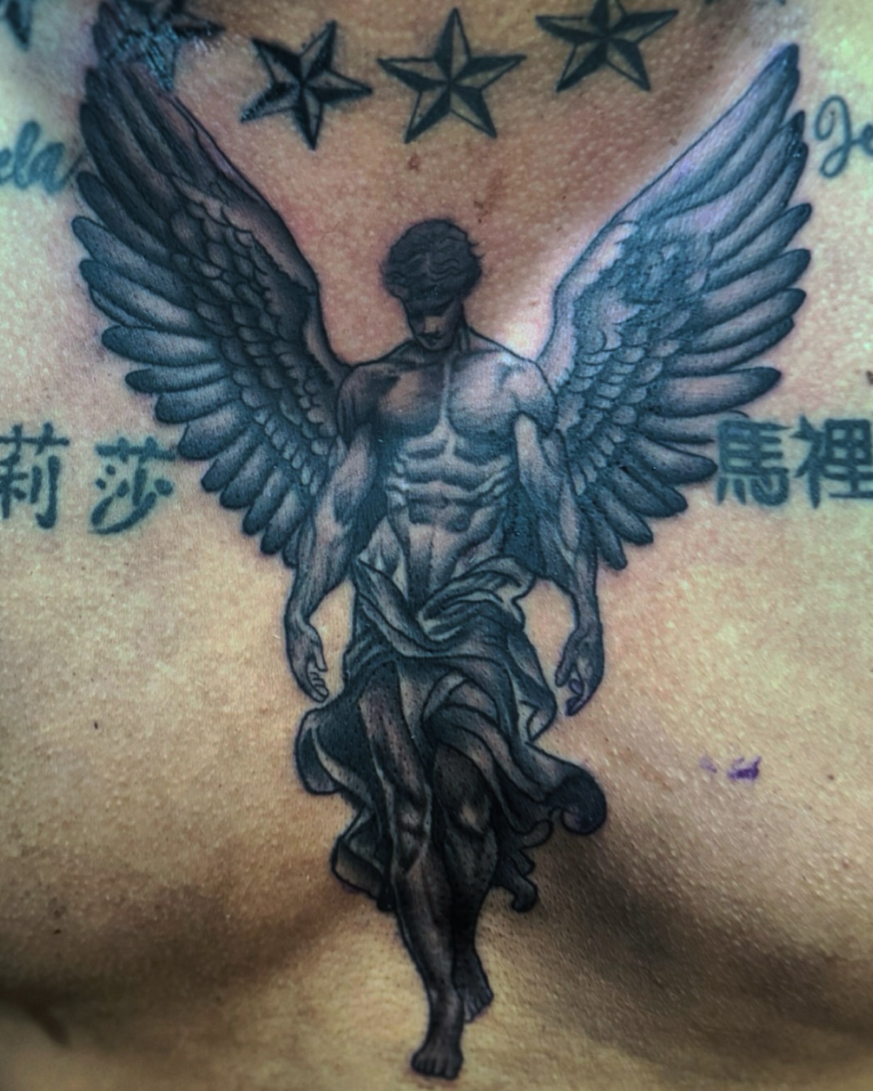 Tattoo by @mz_tattoony — black_and_grey