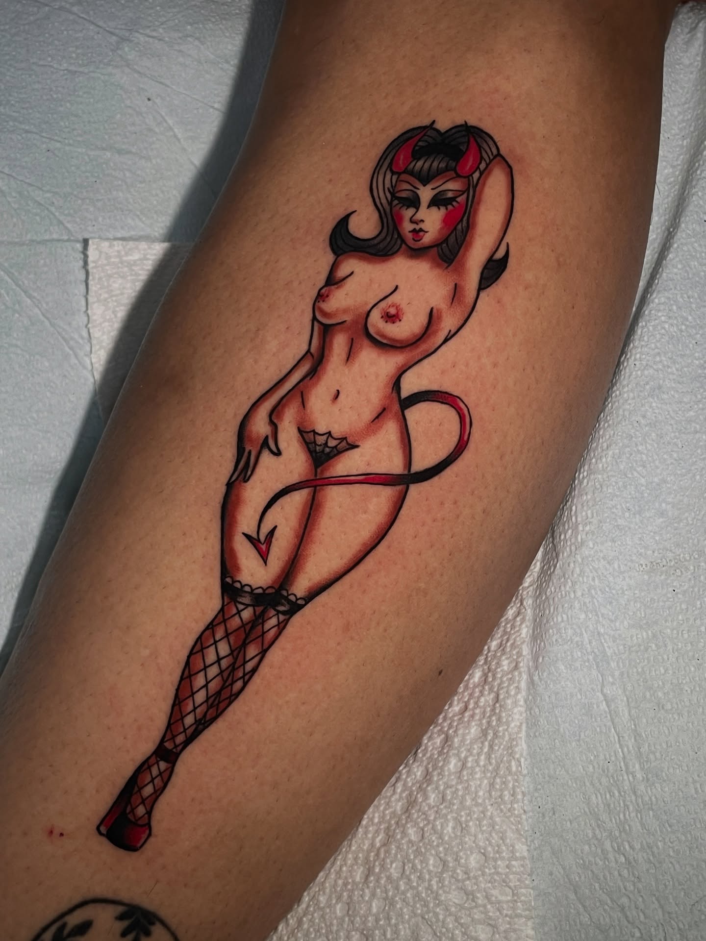 Tattoo by @skullinkmarie β american_traditional
