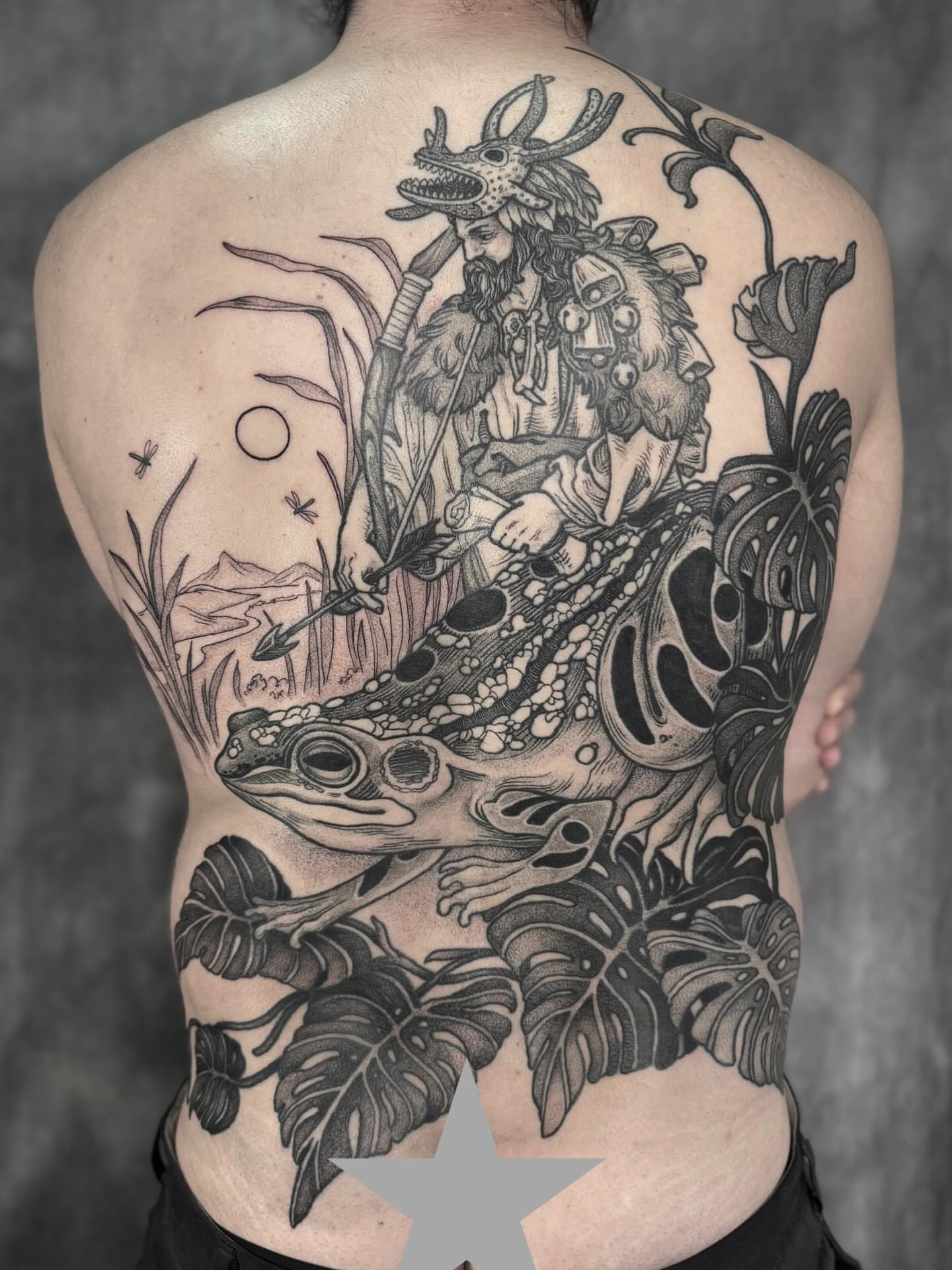 Tattoo by @hillary_blair — black_and_grey, realism