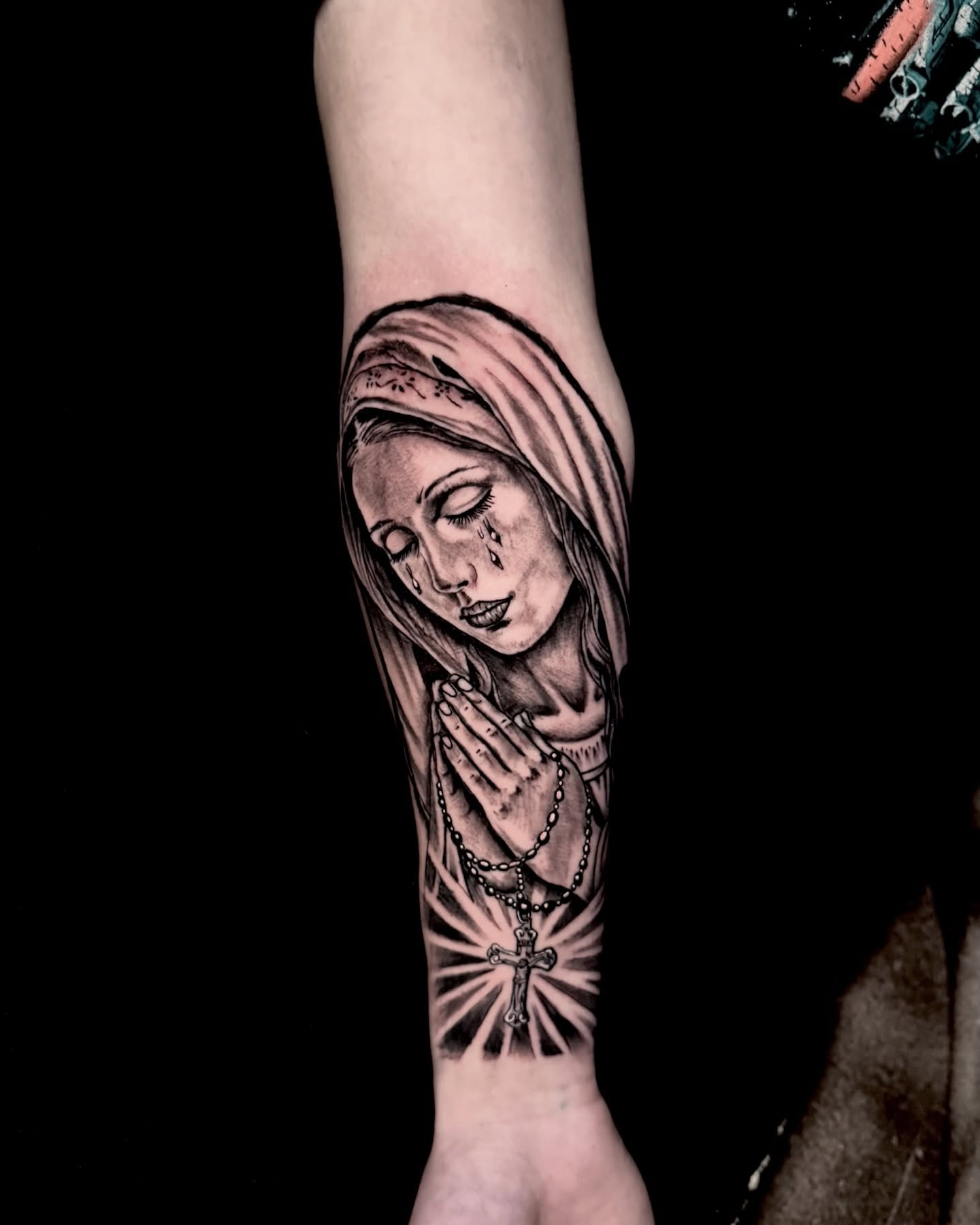 Tattoo by @steven_bruni — realism, black_and_grey