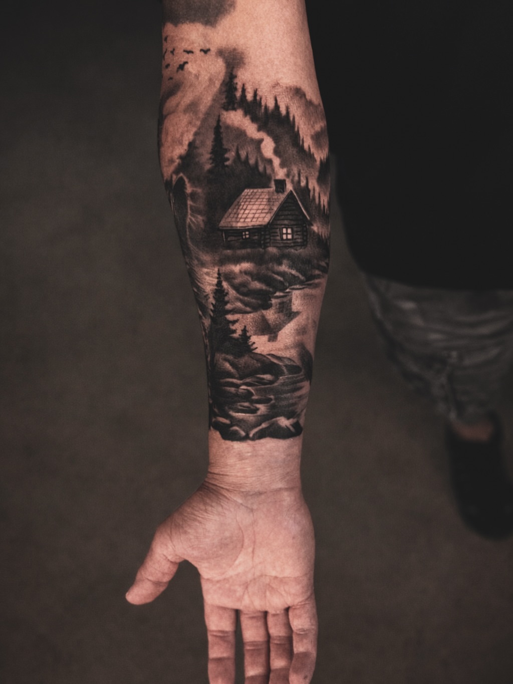 Tattoo by @nefdraws — realism, black_and_grey