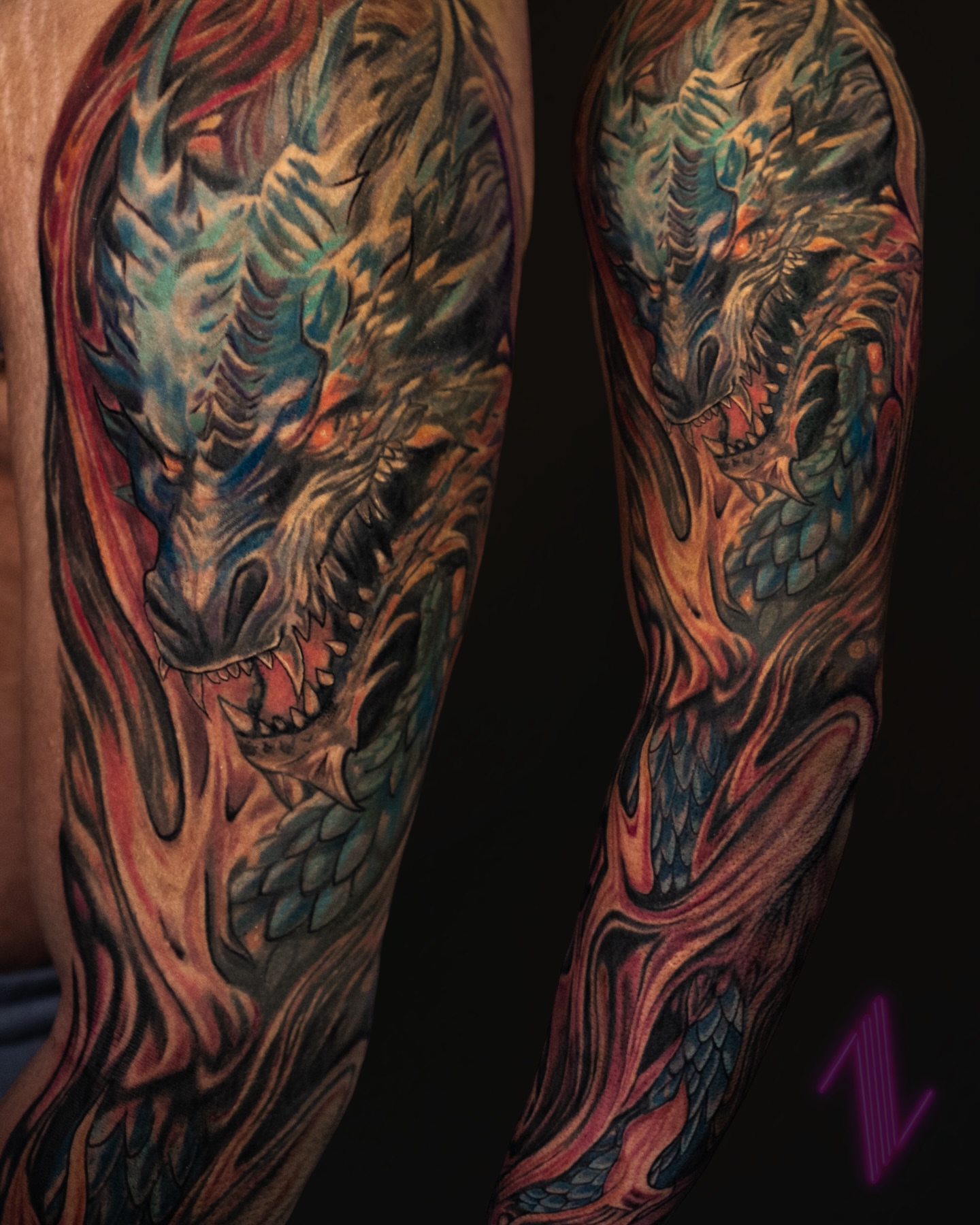 Tattoo by @zol_helios — realism, dark_realism