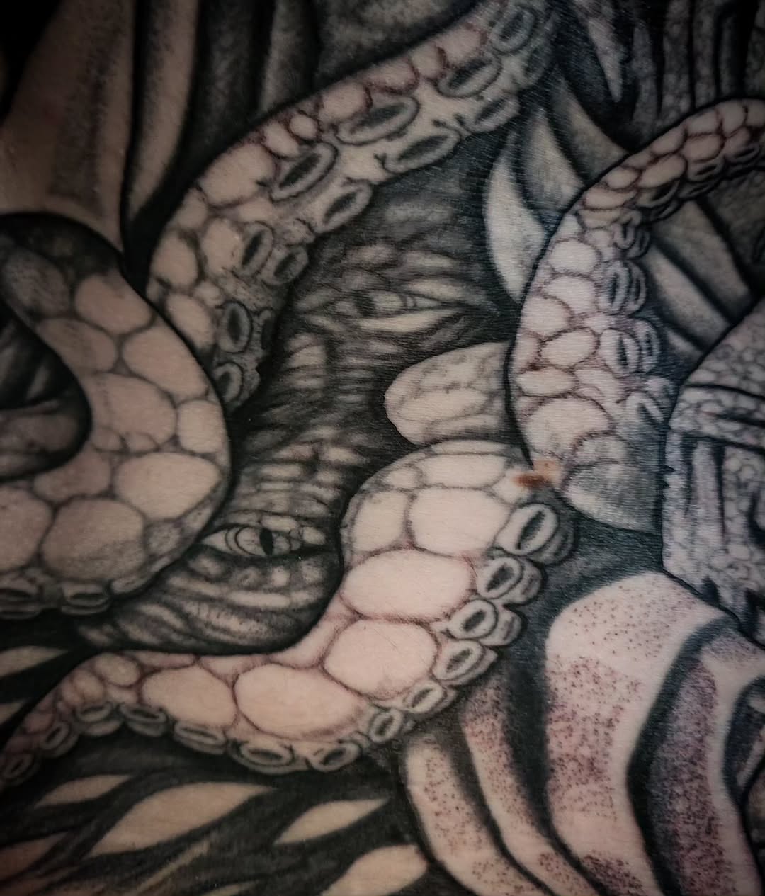 Tattoo by @el_tejon โ realism, black_and_grey