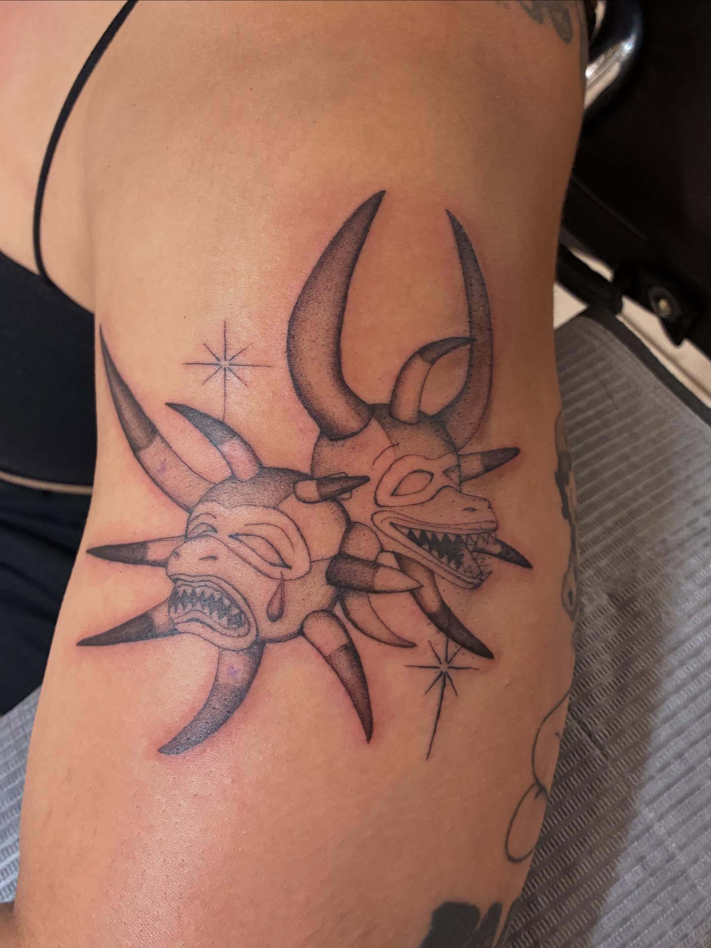 Tattoo by @tatubuny — black_and_grey