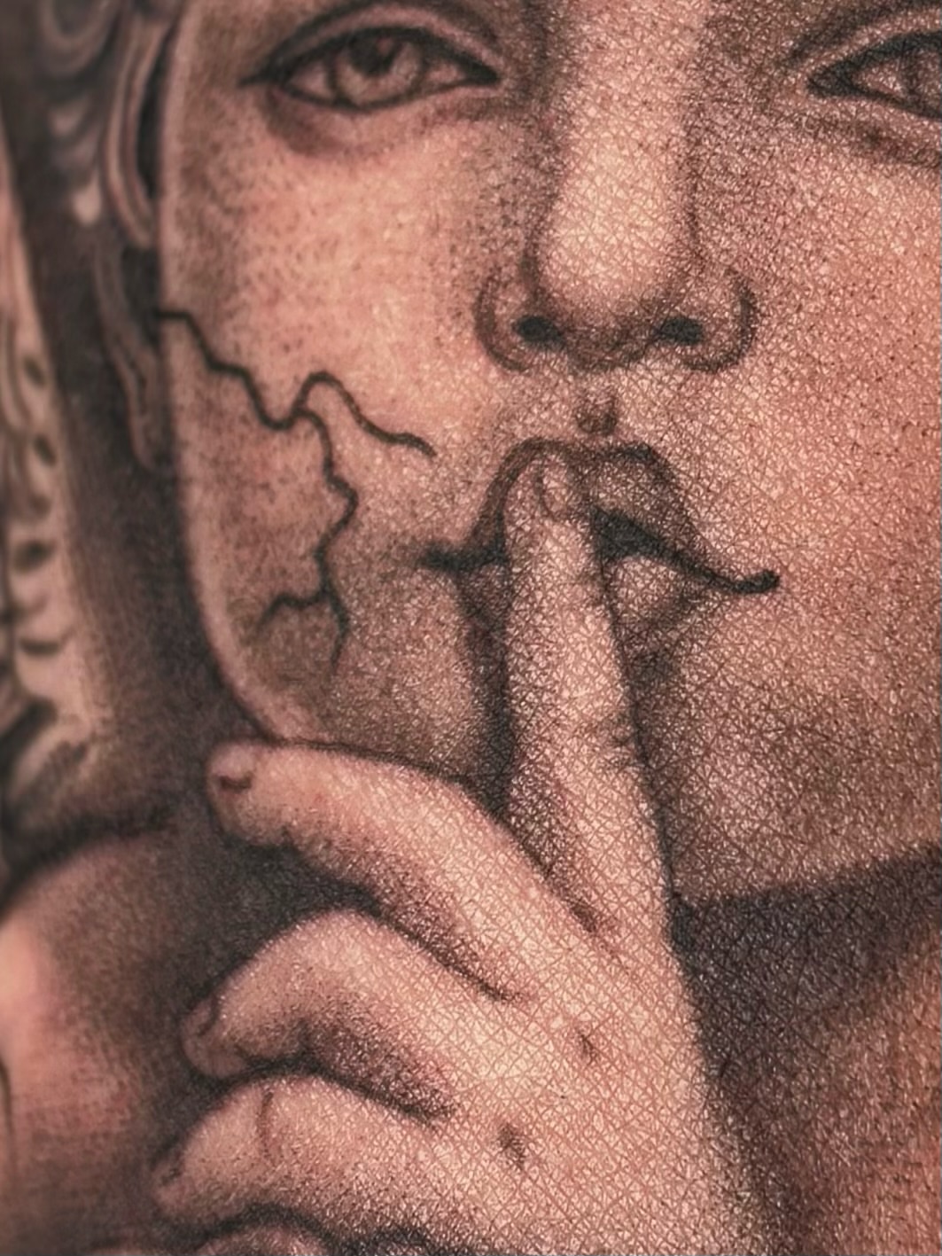 Tattoo by @b.b.tattoos — dotwork