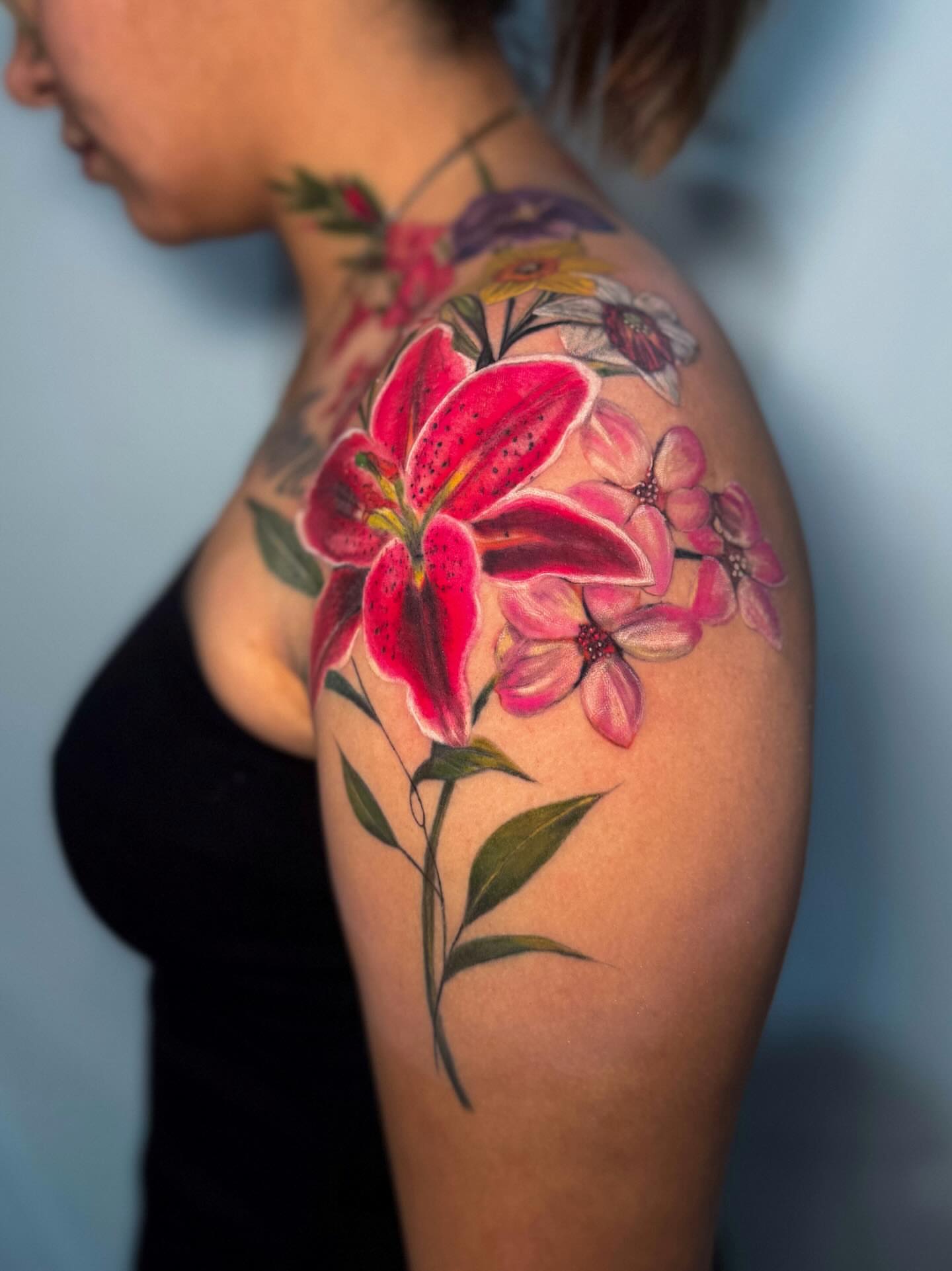 Tattoo by @irisarelart — realism