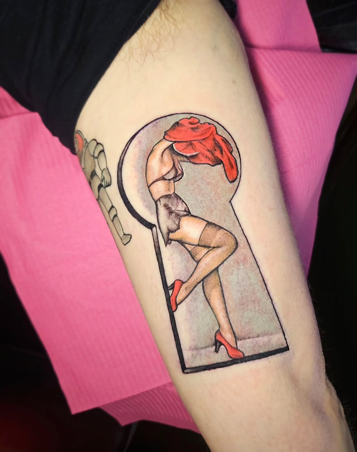 Tattoo by @prettiepluto — illustrative