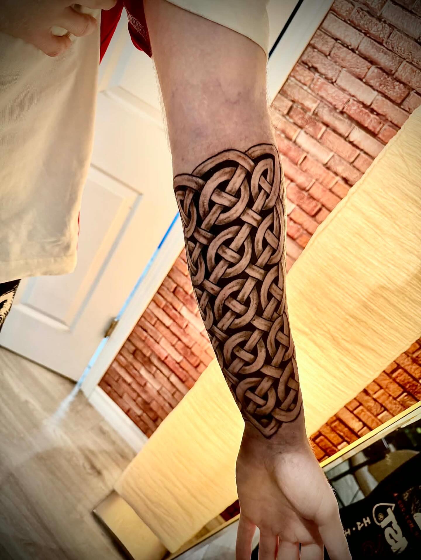 Tattoo by @regotattoos — geometric