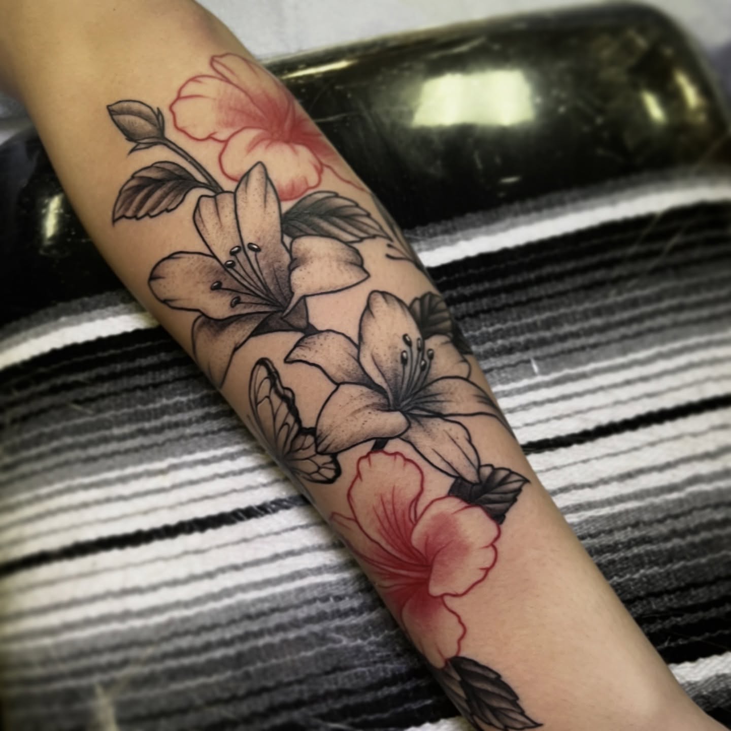 Tattoo by @eptattoos — black_and_grey