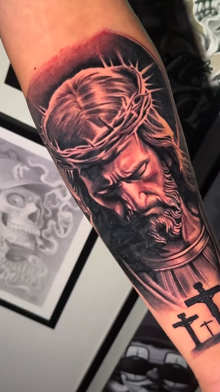 Tattoo by @dannys_tattoo_official — realism, black_and_grey
