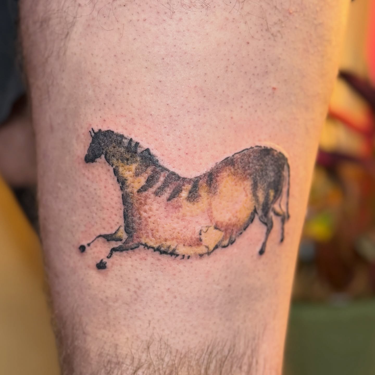 Tattoo by @lauraexleytattoo — watercolor