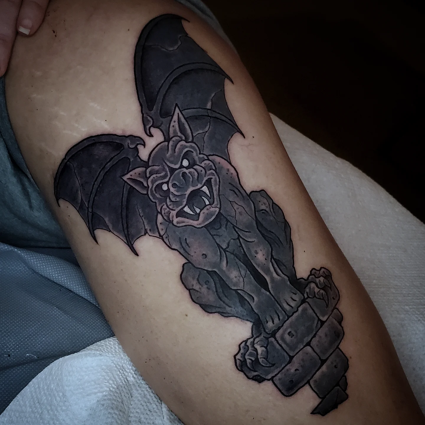 Tattoo by @the.sprouler โ black_and_grey