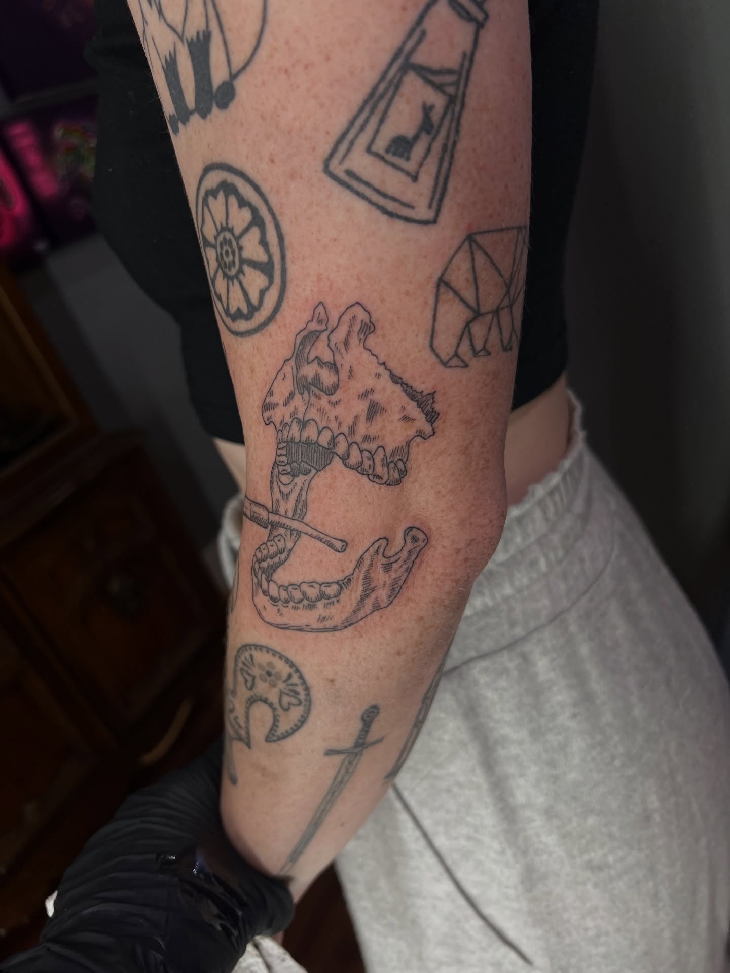 Tattoo by @susantattoo — black_and_grey, realism