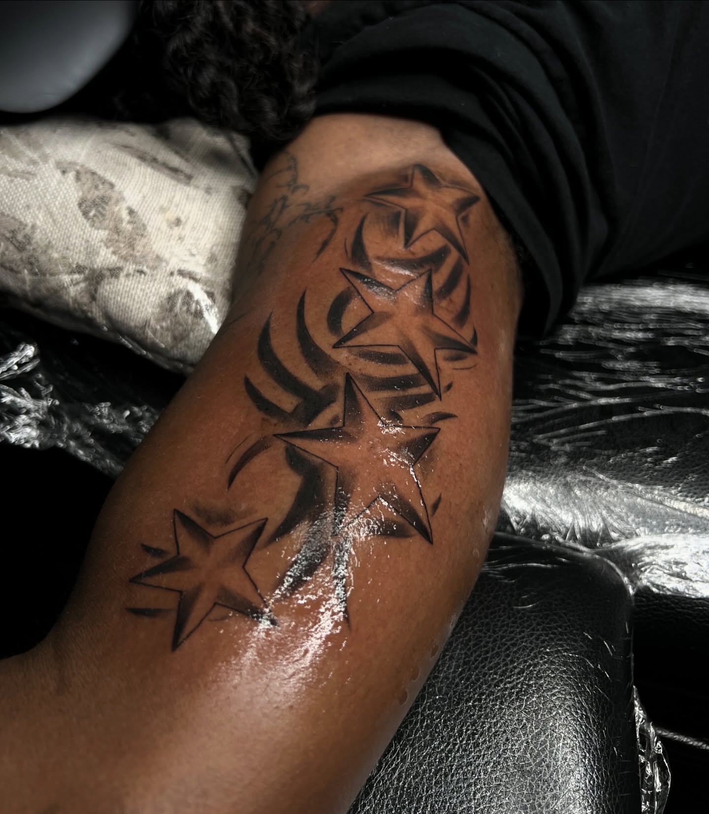 Tattoo by @ladyjutsu — tribal