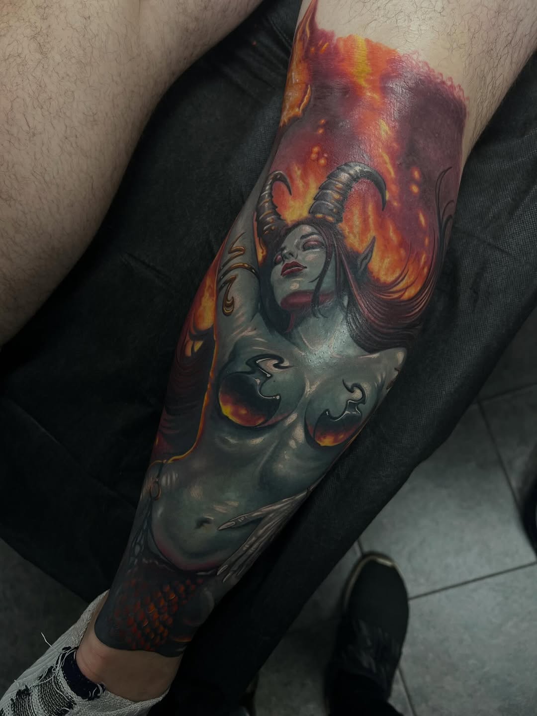 Tattoo by @howboutjesse_tattoos — realism, dark_realism