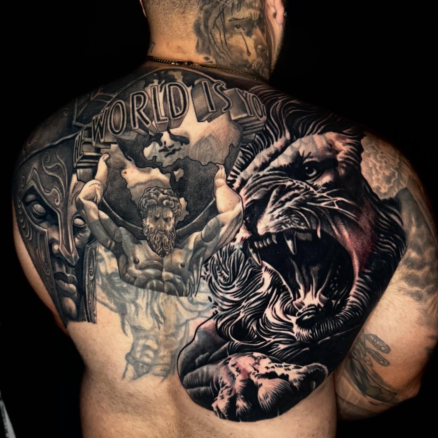 Tattoo by @tattoozby_jayb — black_and_grey, realism