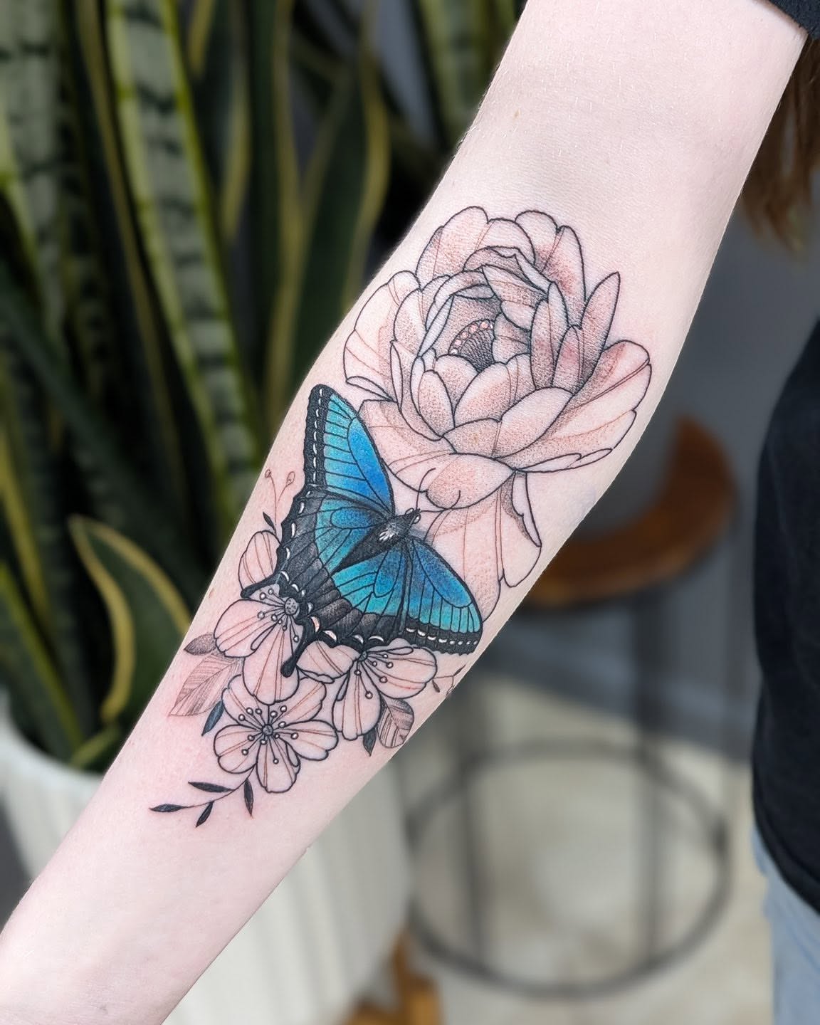 Tattoo by @bearclawtattoo — realism, dotwork