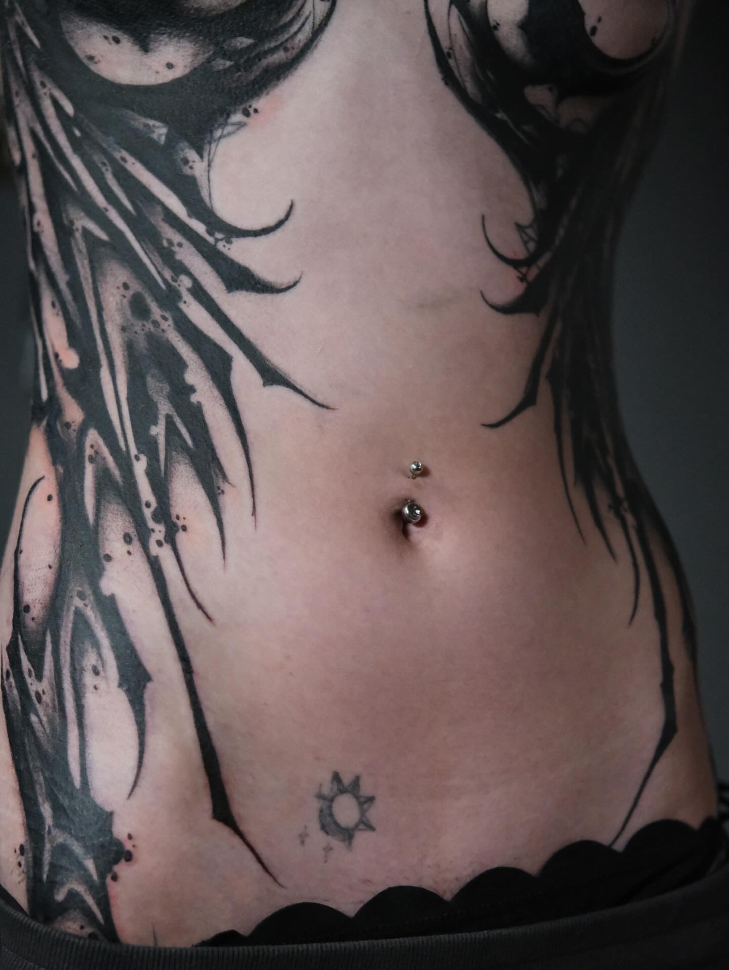Tattoo by @wilfred_arts — black_and_grey, tribal