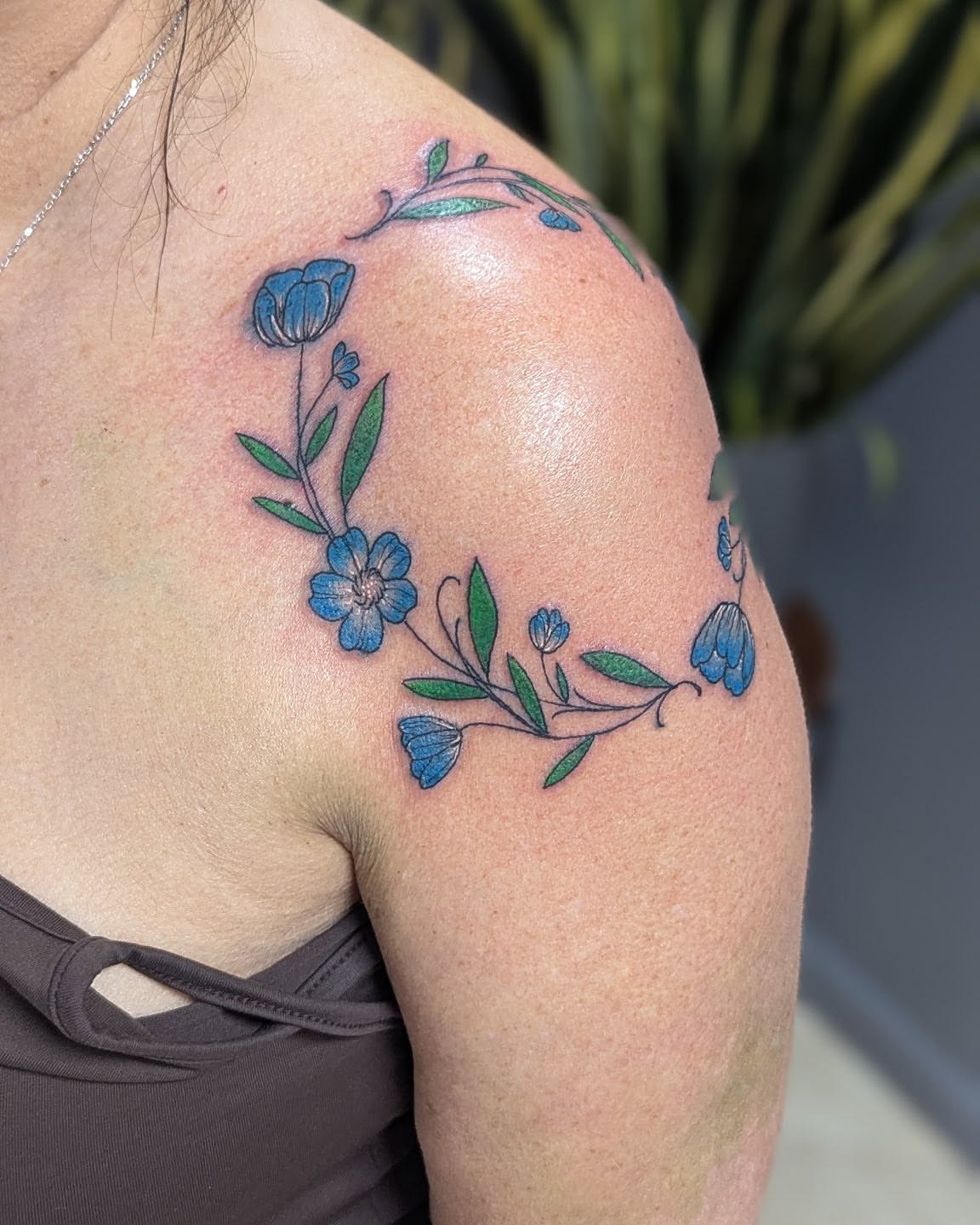 Tattoo by @bearclawtattoo — dotwork