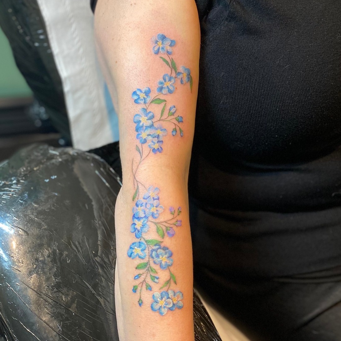 Tattoo by @carafrankenstein — watercolor