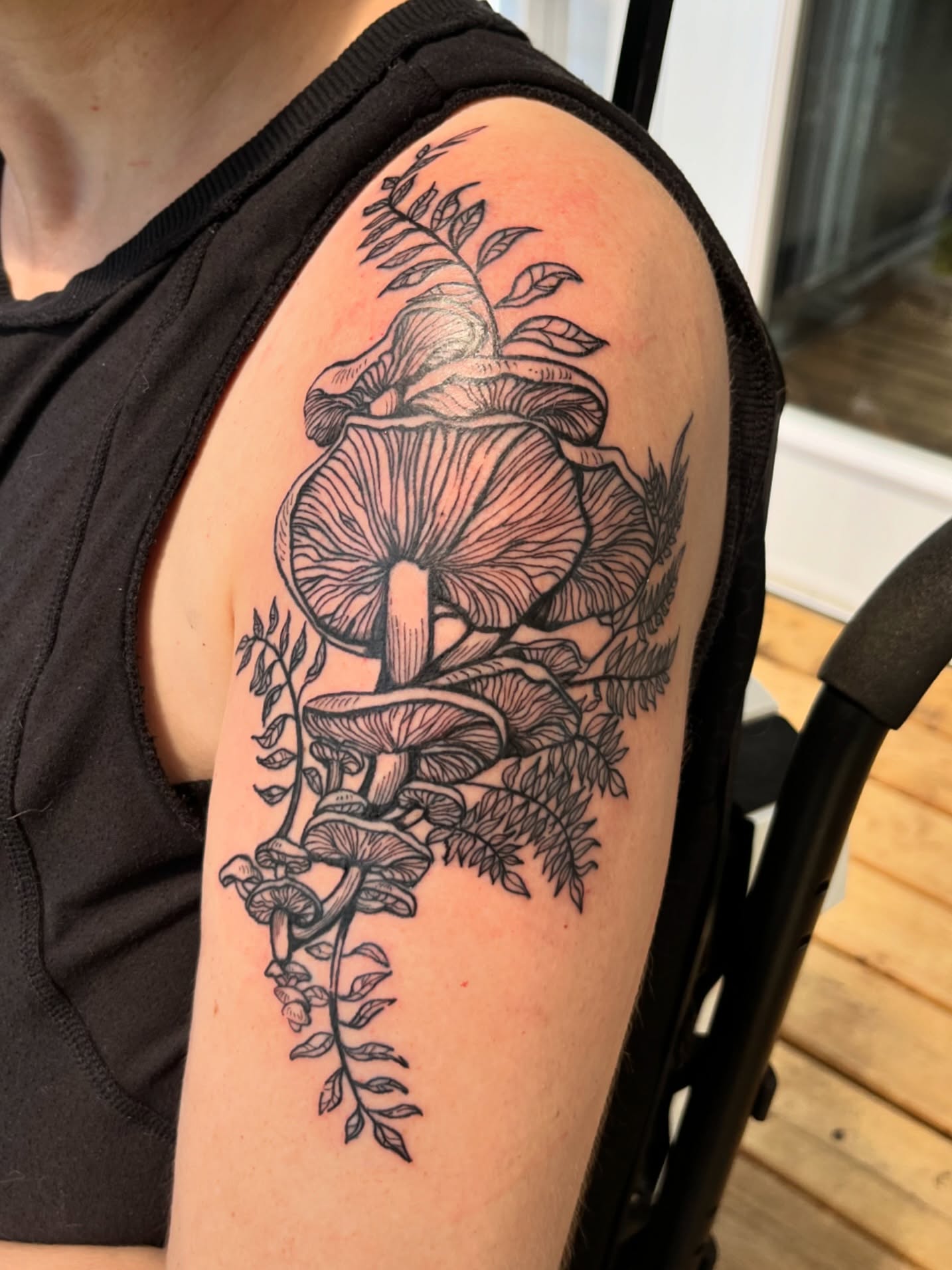 Tattoo by @rat_tattooille — black_and_grey