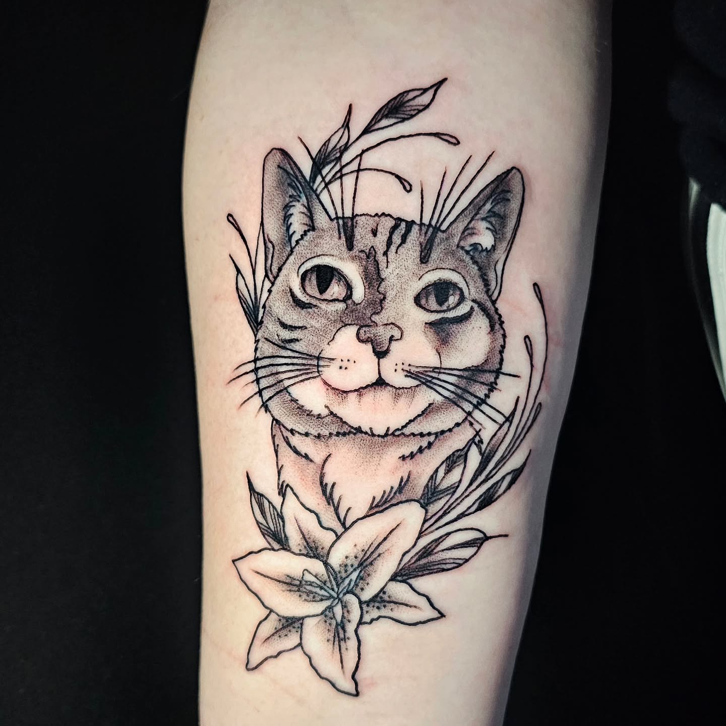 Tattoo by @ashweetattoo — black_and_grey, realism