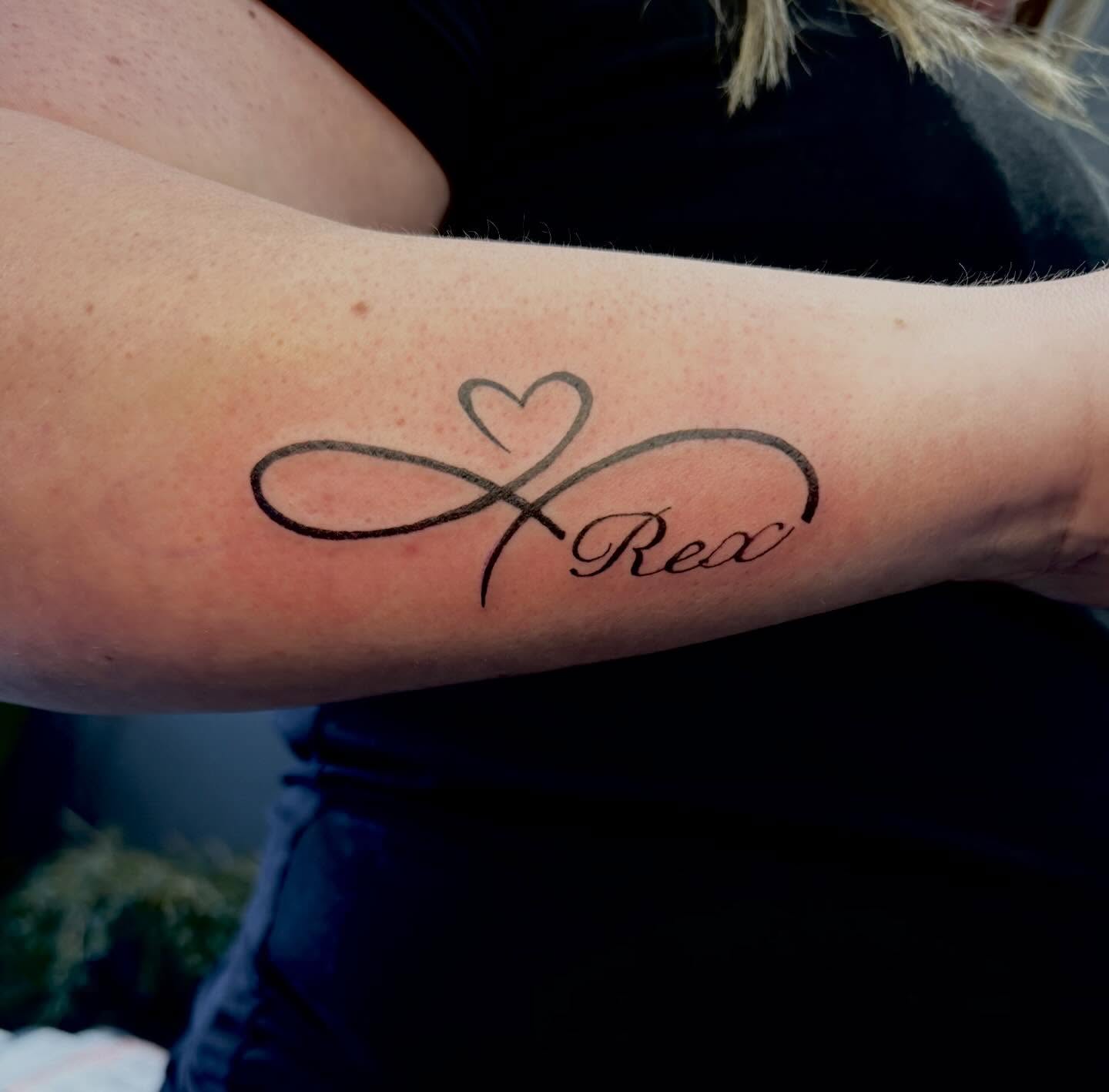 Tattoo by @storylines.tattoos — lettering_script