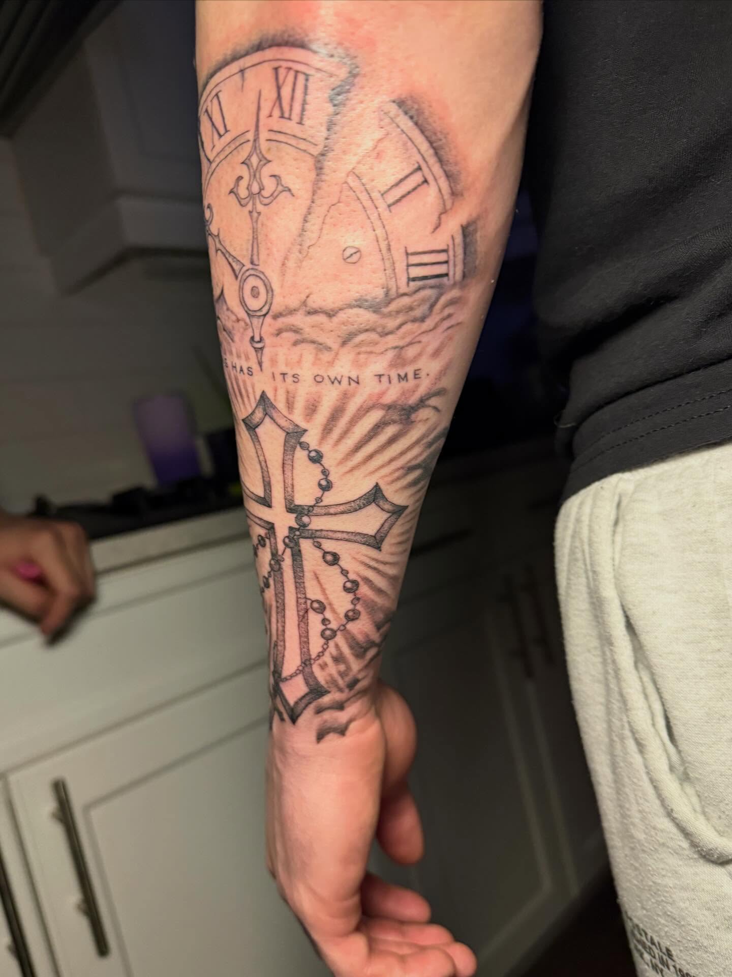Tattoo by @storylines.tattoos — black_and_grey