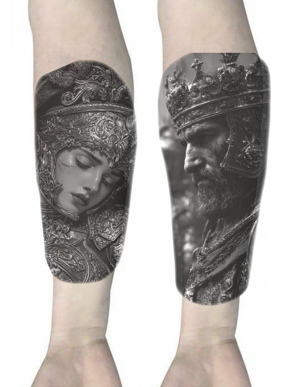 Tattoo work at Fort Wayne Tattoo Convention 2026